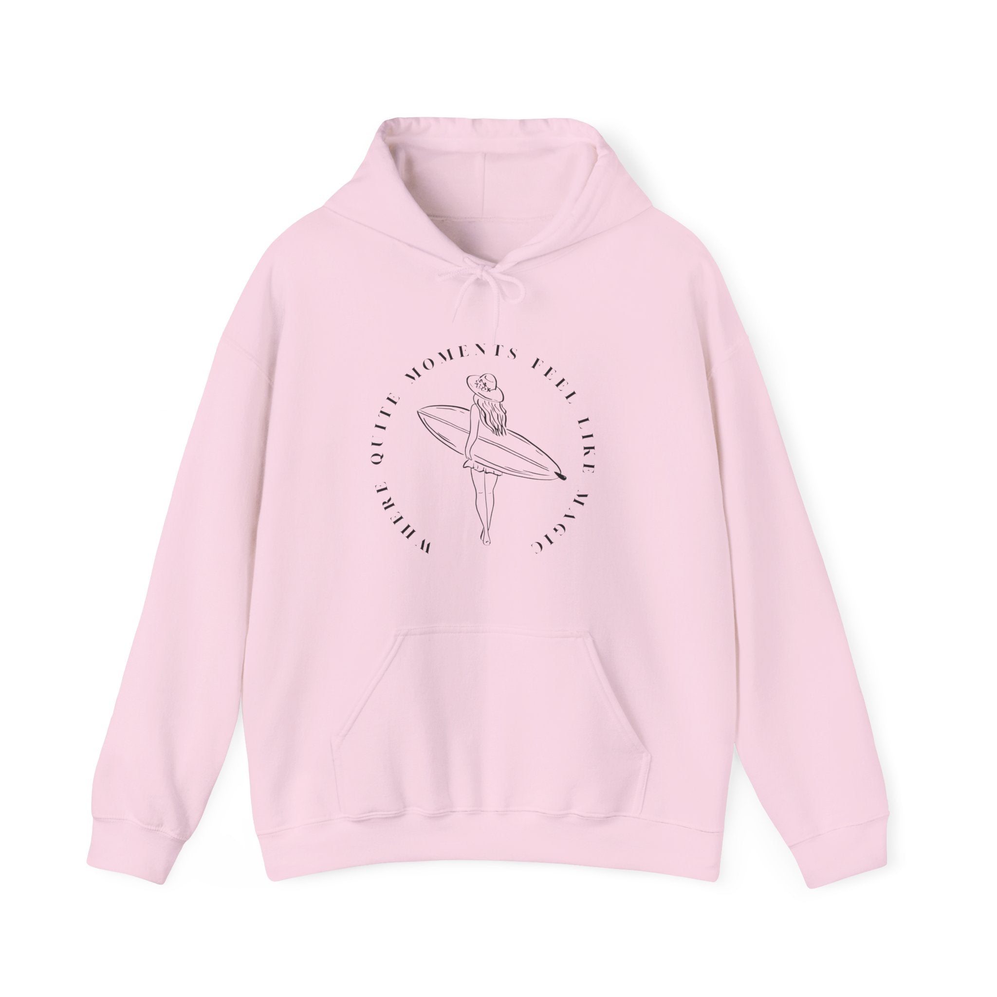 Quiet Moment Surfer- Hoodie