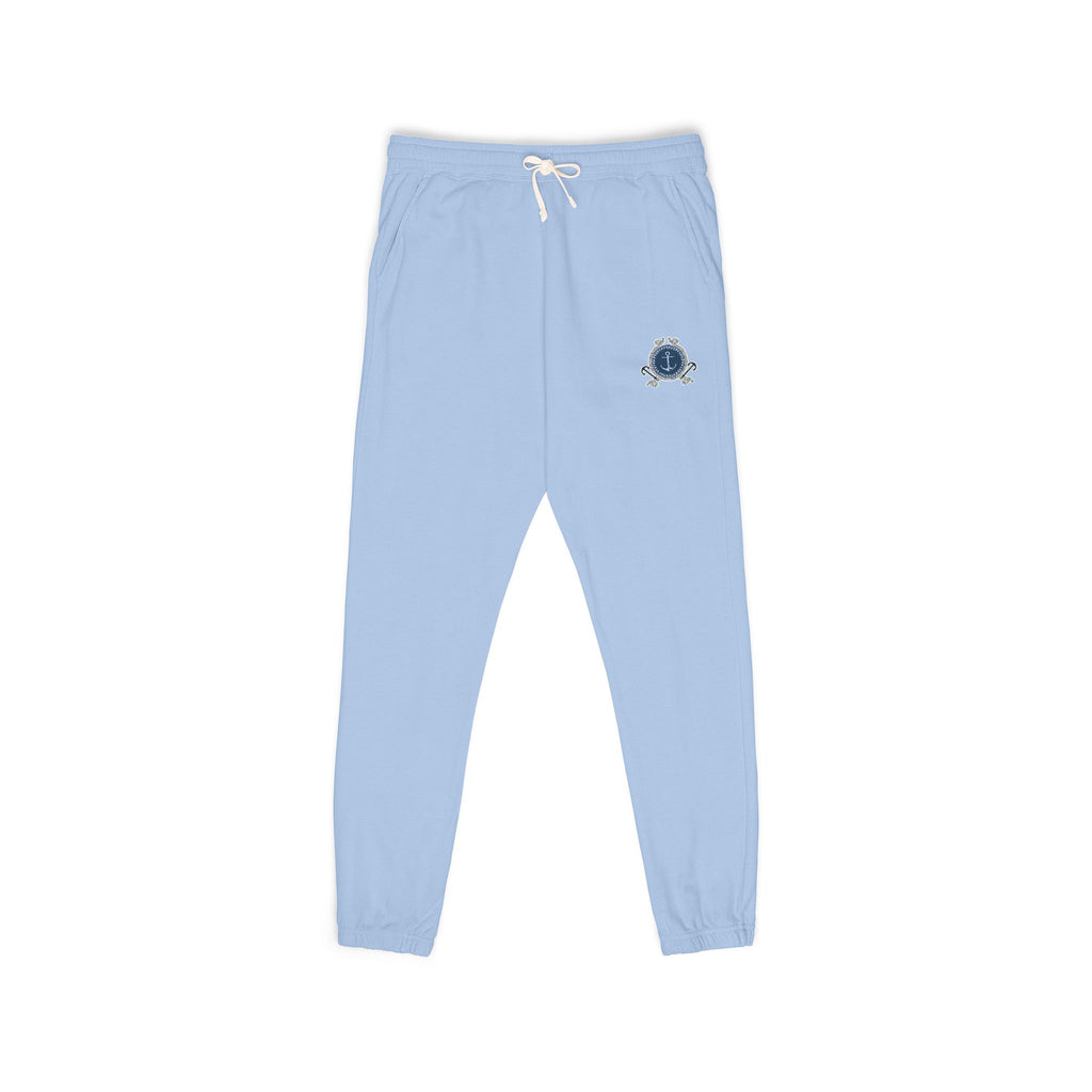 Nautical Anchor-Fleece Cozy Casual Joggers