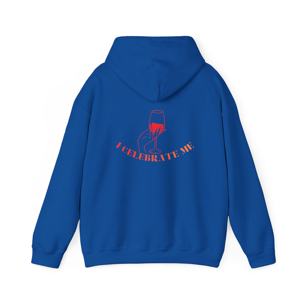 Hoodie • Celebrate Me Wine Glass Graphic Hoodie