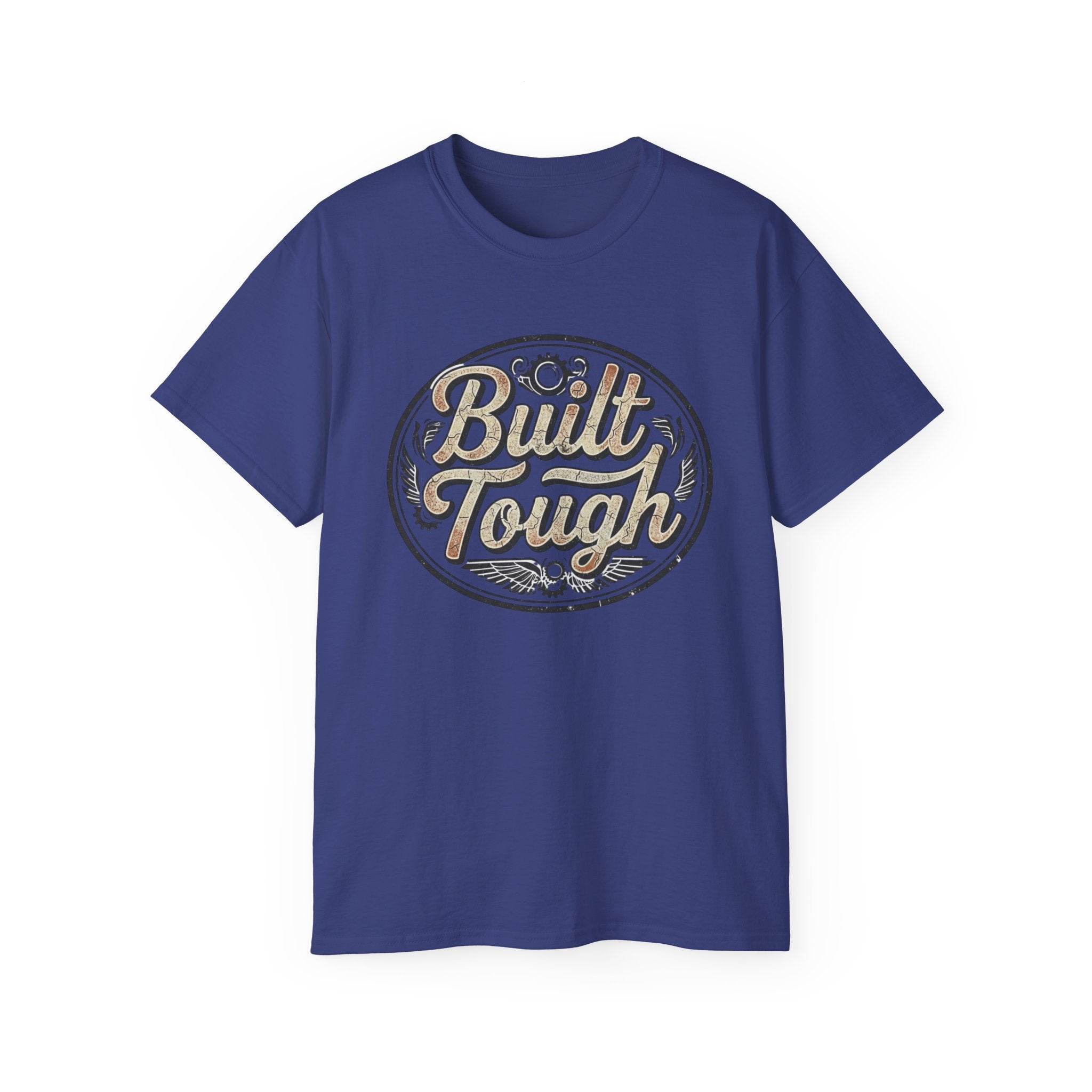 Built Tough  T-Shirt — Vintage Mechanic & Workshop Tee