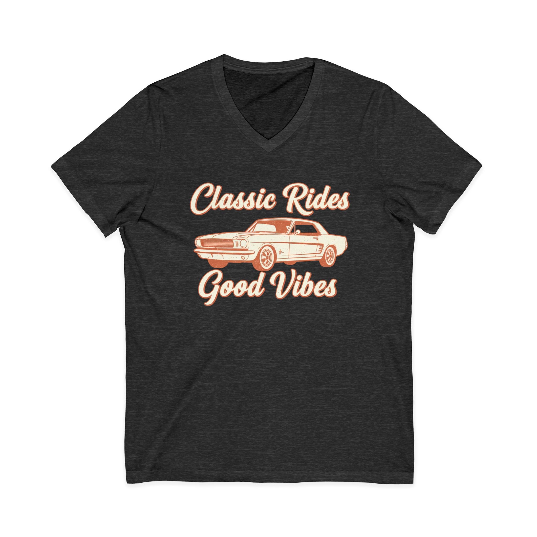 Classic Rides Good Vibes V-Neck Tee
