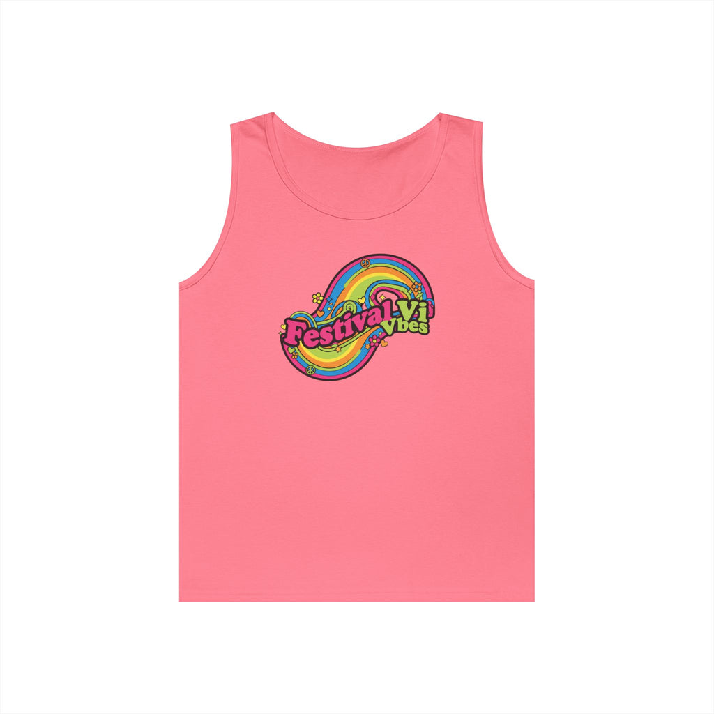 Festival Vibes Tank Top — Retro