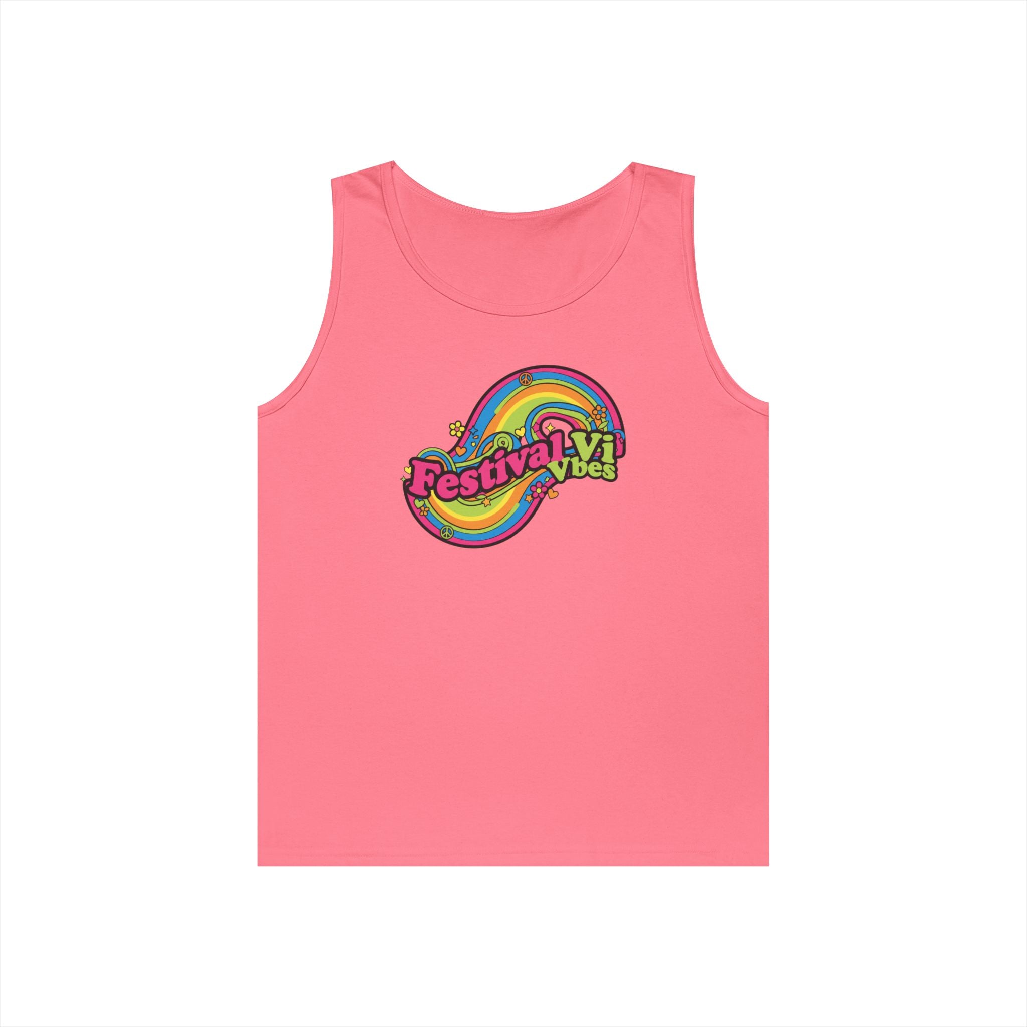 Festival Vibes Tank Top — Retro