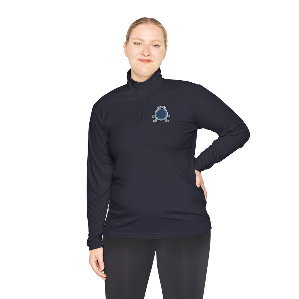 Nautical Anchor - Quarter-Zip Pullover