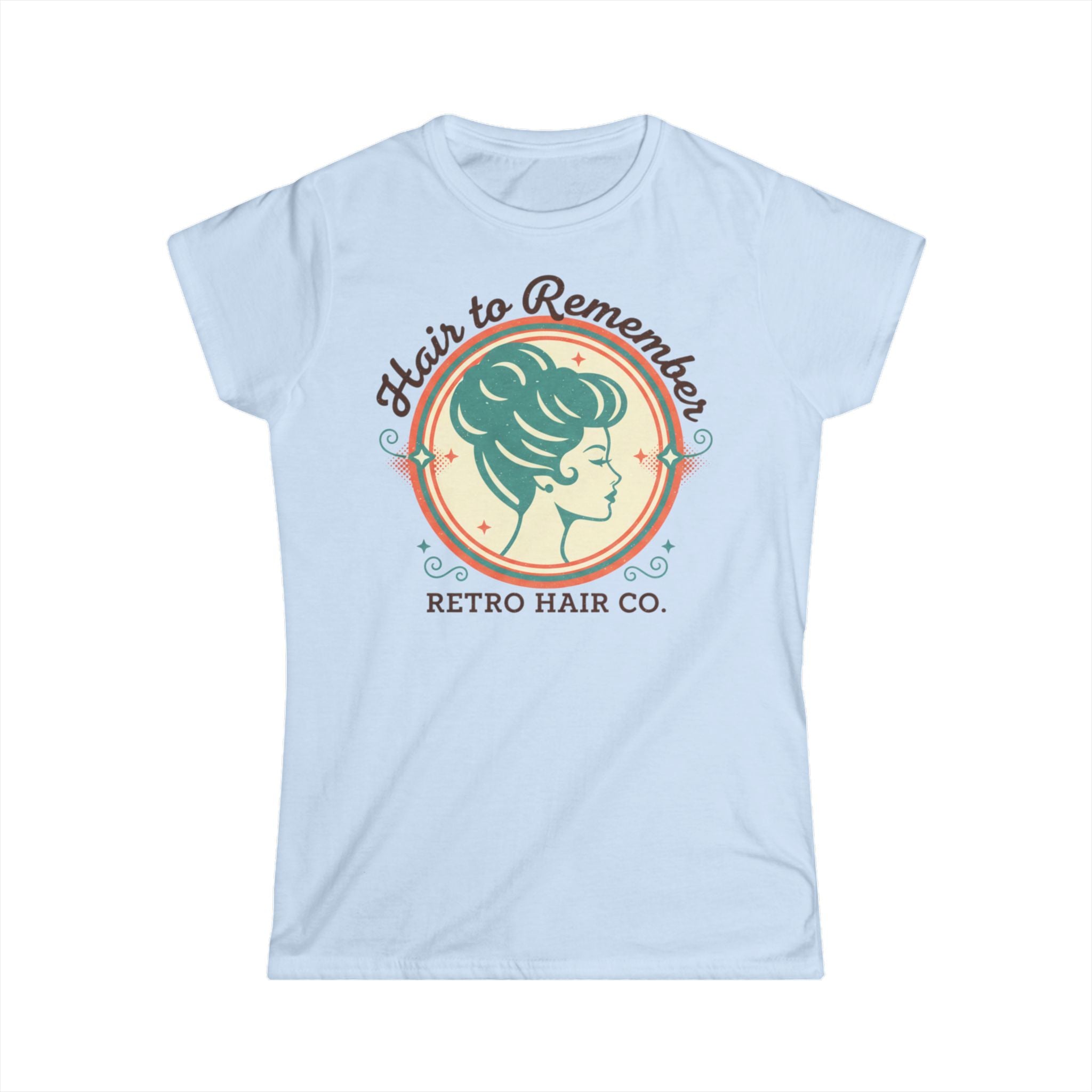 Hair to Remember Retro Hair Co. Tee — Vintage Salon Women's T-Shirt