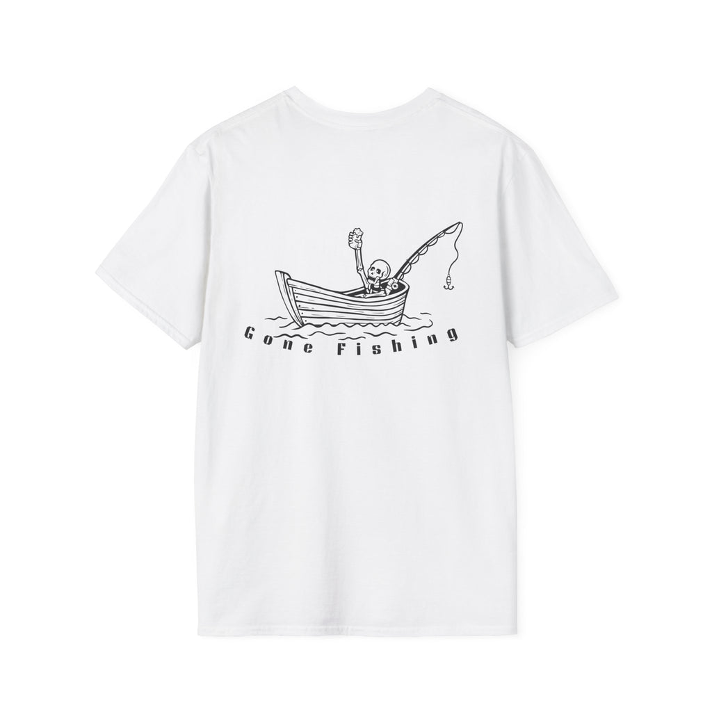 Skeleton -Gone Fishing
