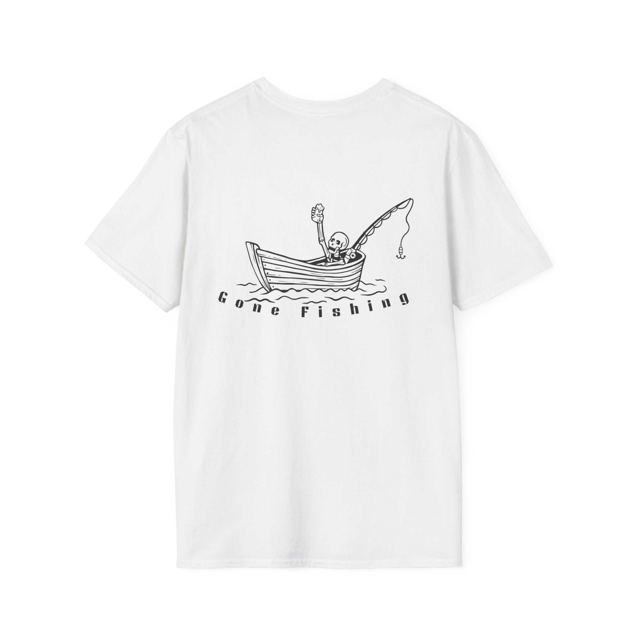 Skeleton -Gone Fishing
