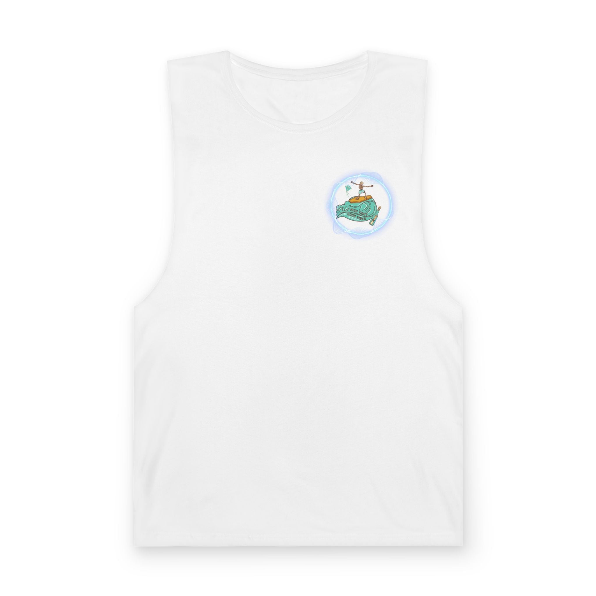 Surf Vibes Tank Top — "Good Vibes Only" Beach Graphic Tank
