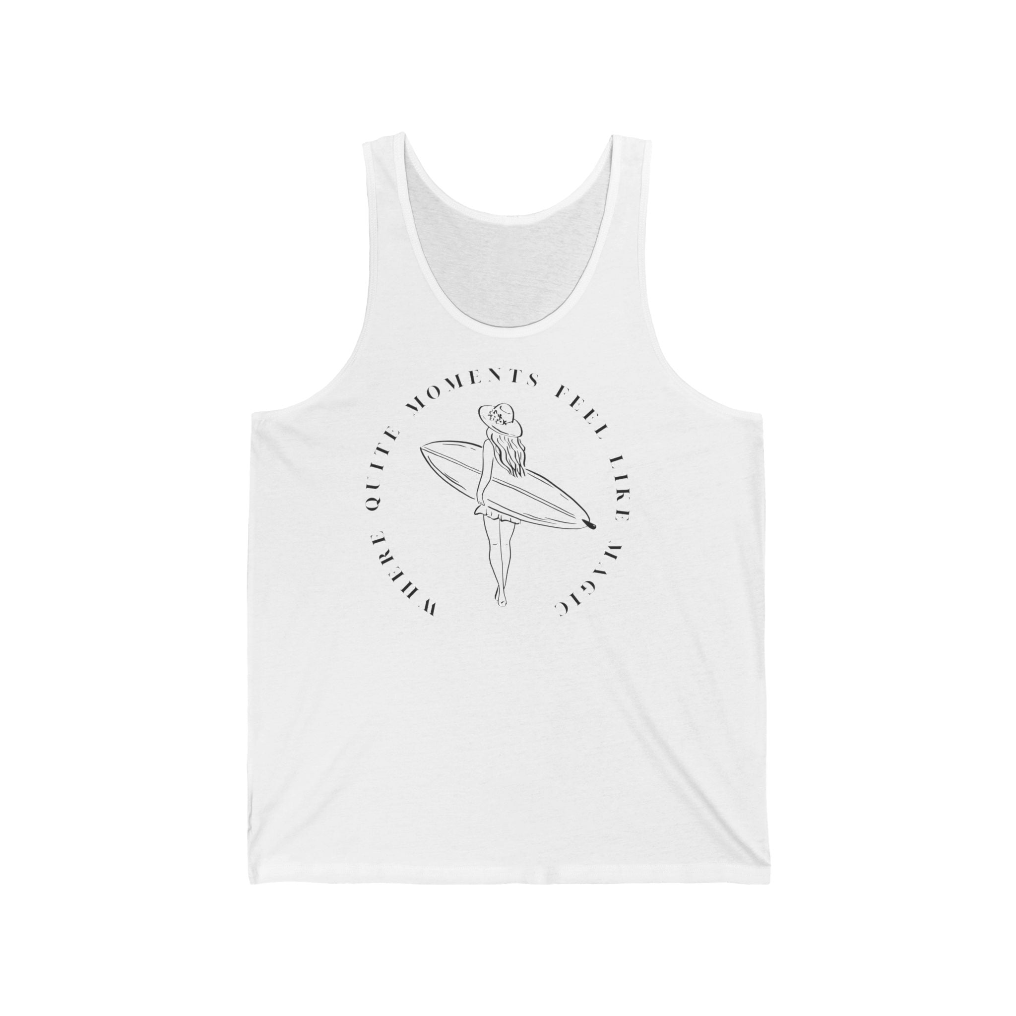 Quiet Moments= Surf Tank Top