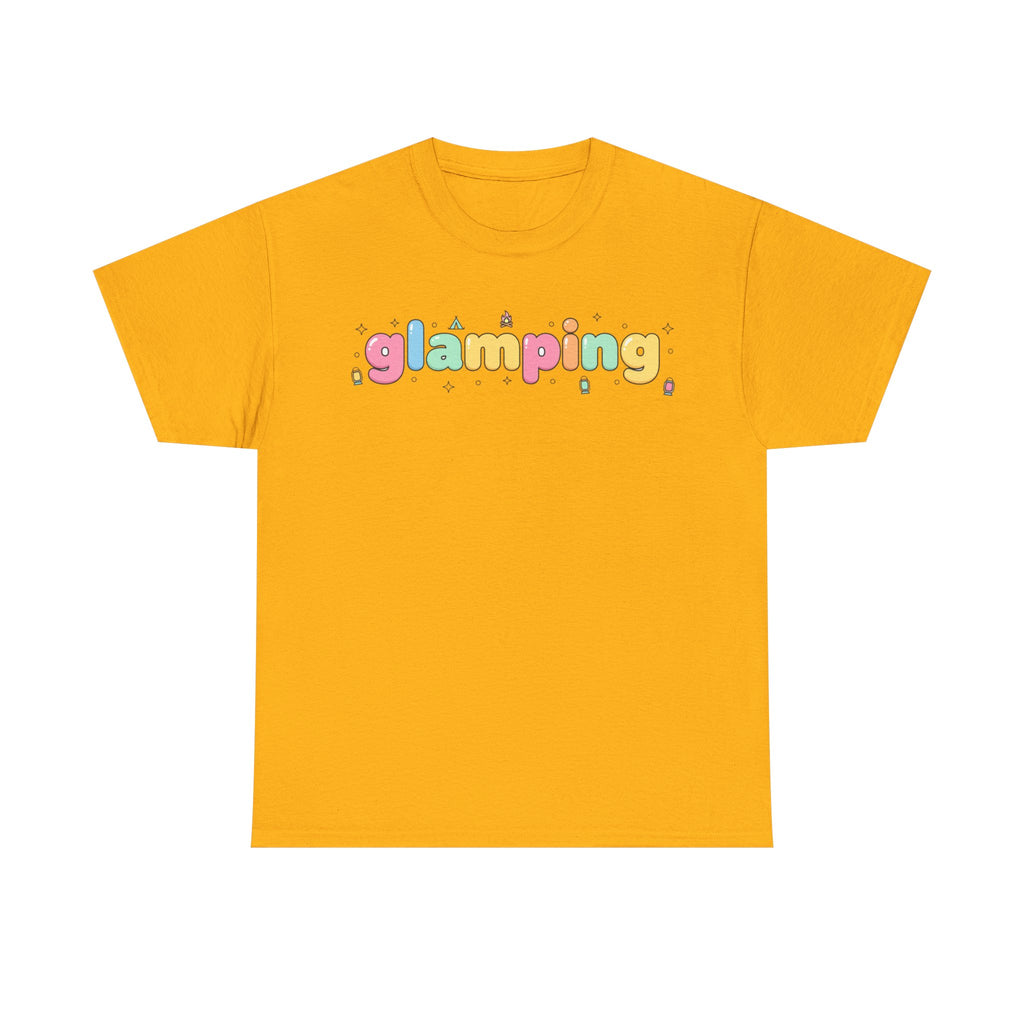 Glamping Pastel Tee — Cute Outdoor Camping