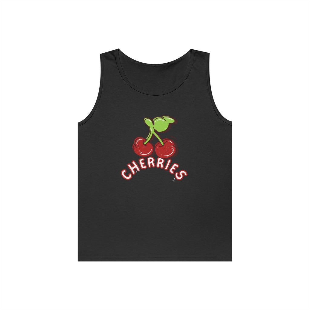 Tank Top — Cute Retro "Cherries" Fruit Design