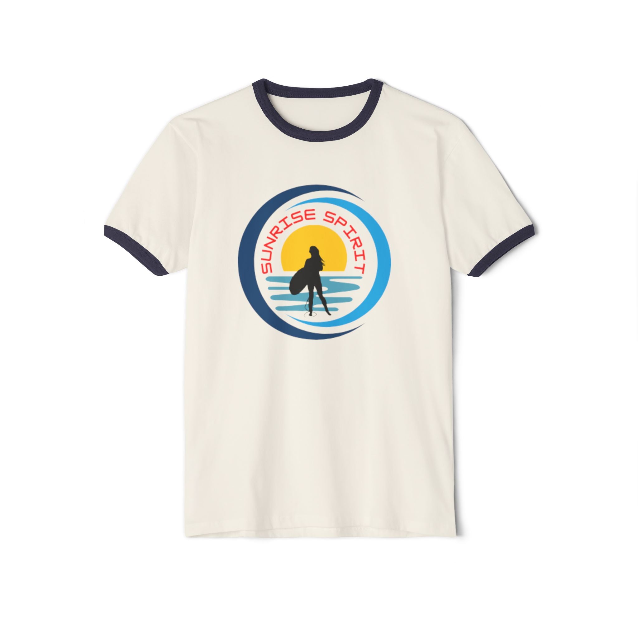 Sunrise Spirit Surf Ringer T-Shirt