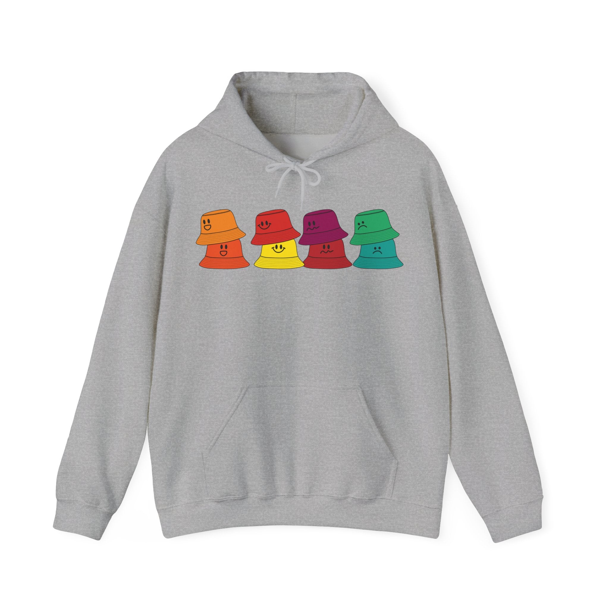 Bucket Hat Rainbow Hoodie