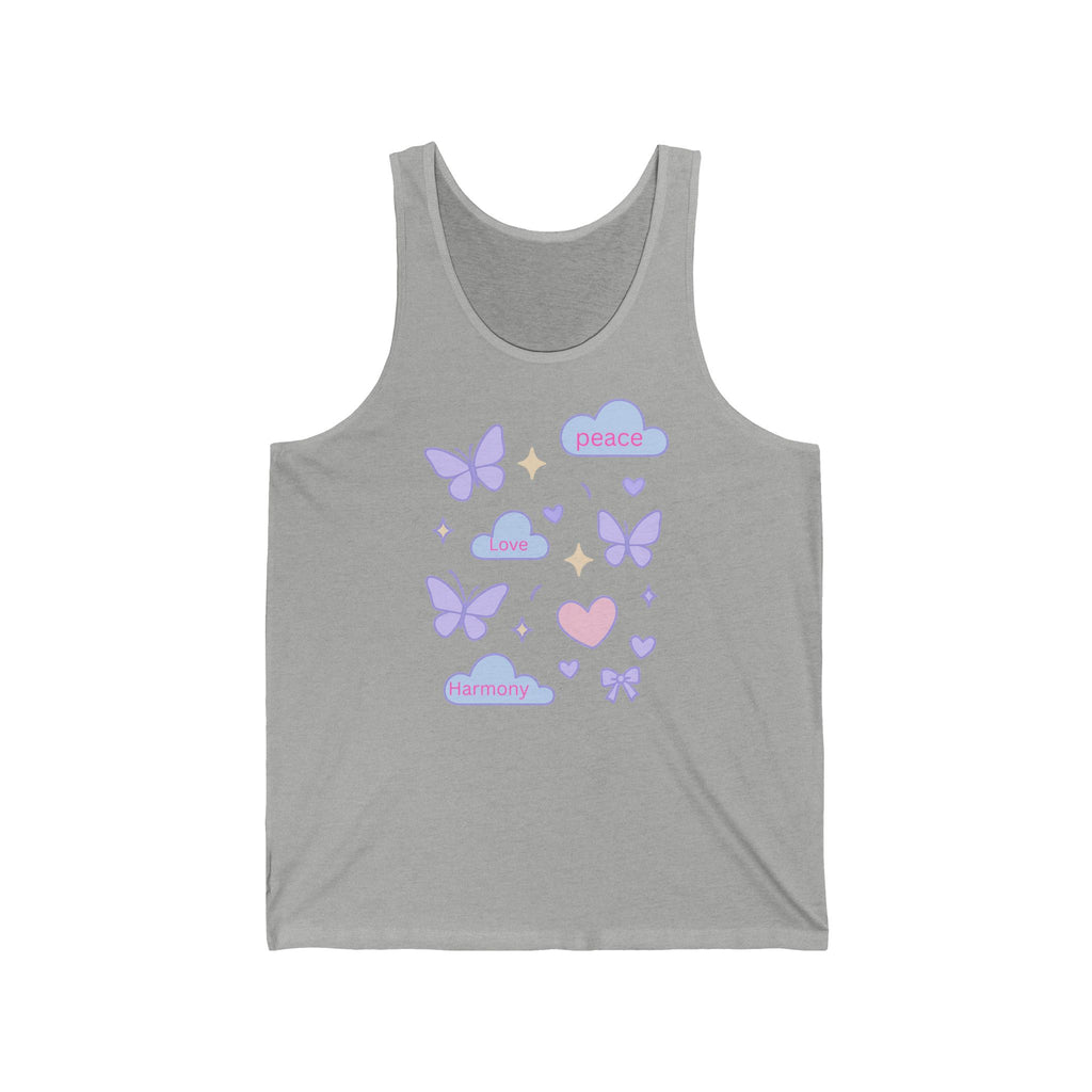 Butterfly Clouds Tank Top —  Peace Love Harmony