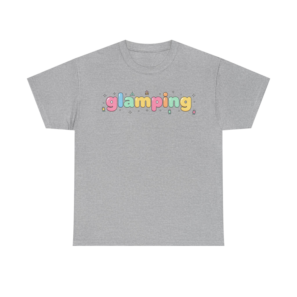 Glamping Pastel Tee — Cute Outdoor Camping