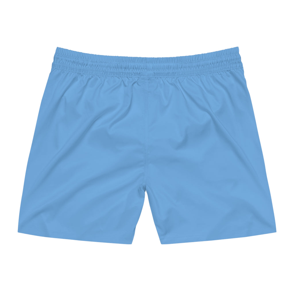 Beach Sunset Wave  — Mid-Length Beach Trunks