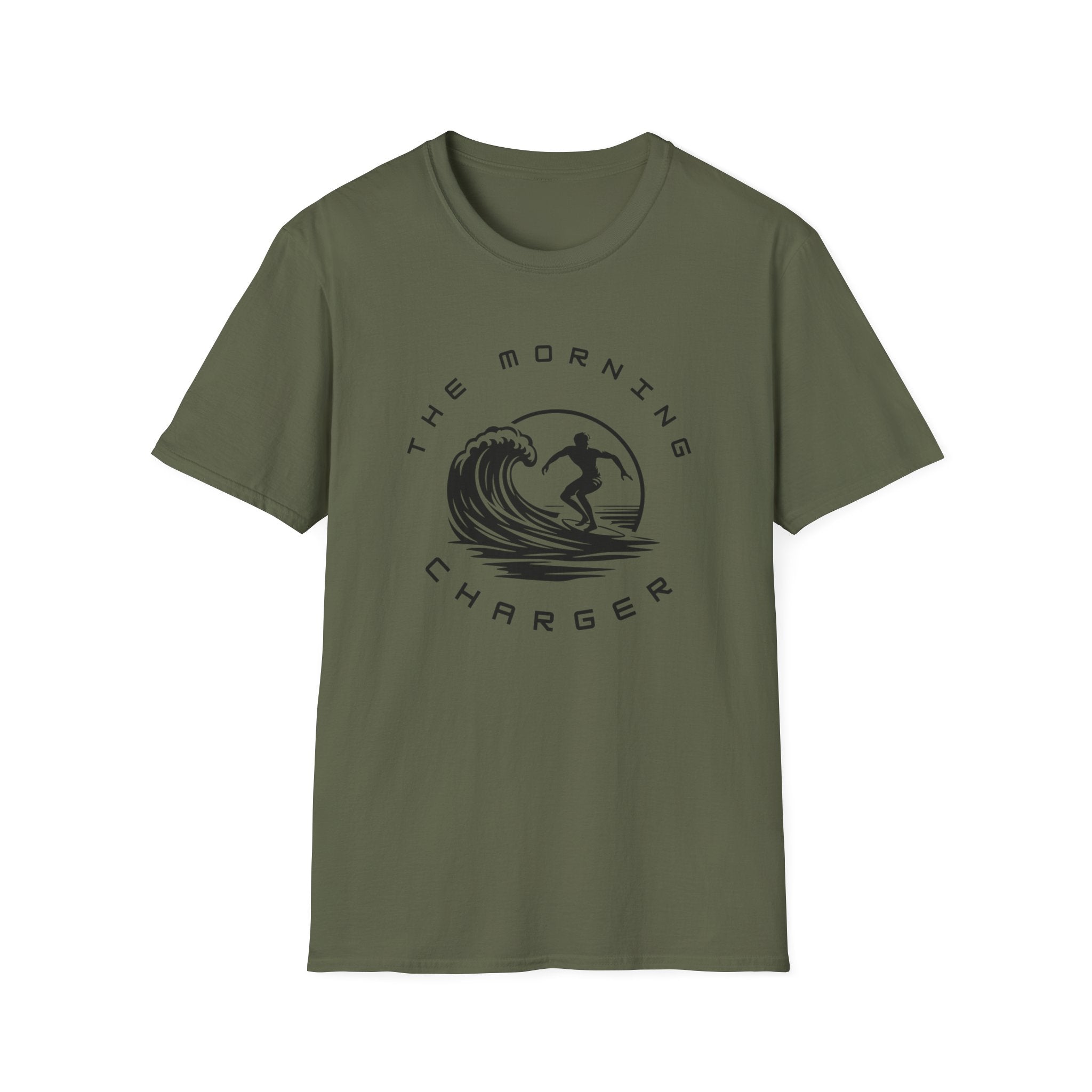 Surfboard Wave T-Shirt — Man Riding the Wave