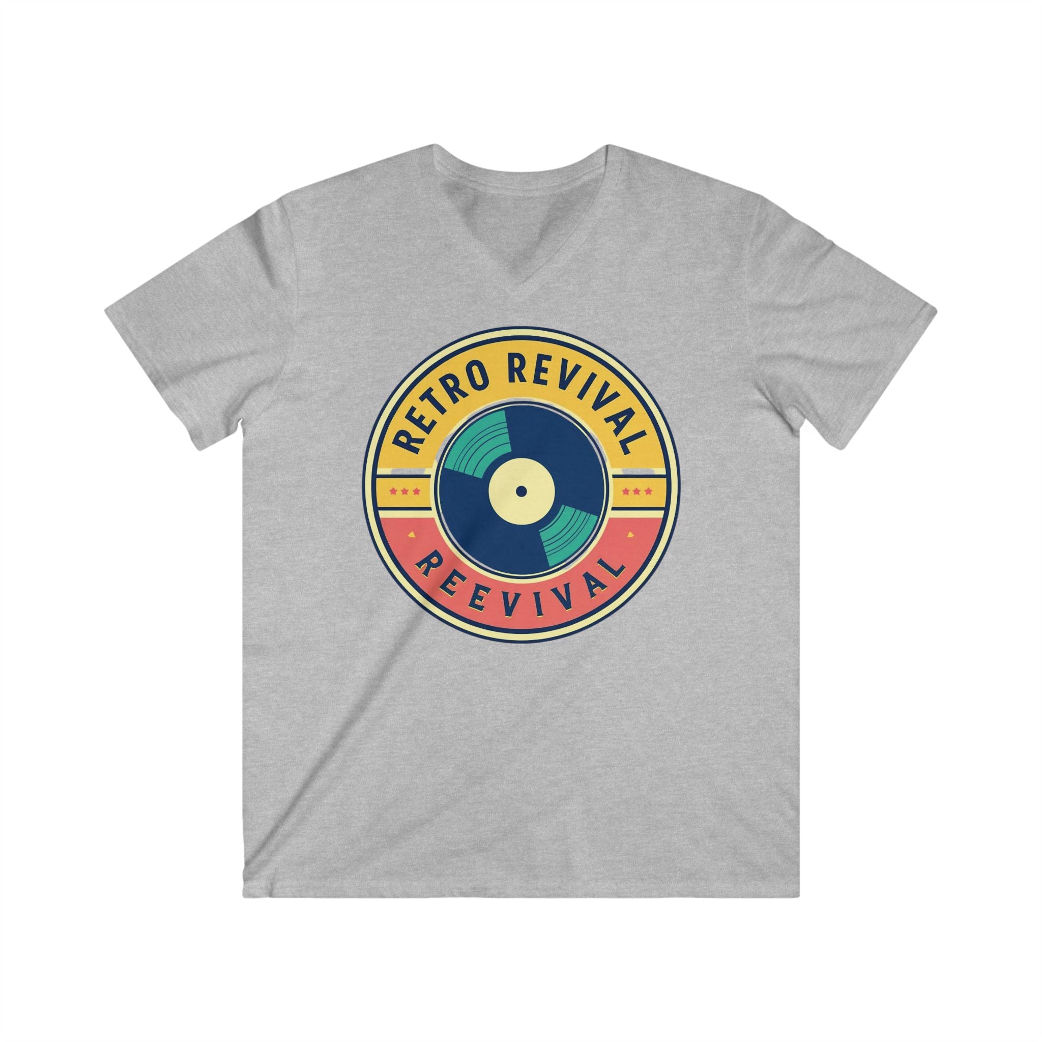 Retro Revival Record Tee — Vintage Vinyl Music T-Shirt