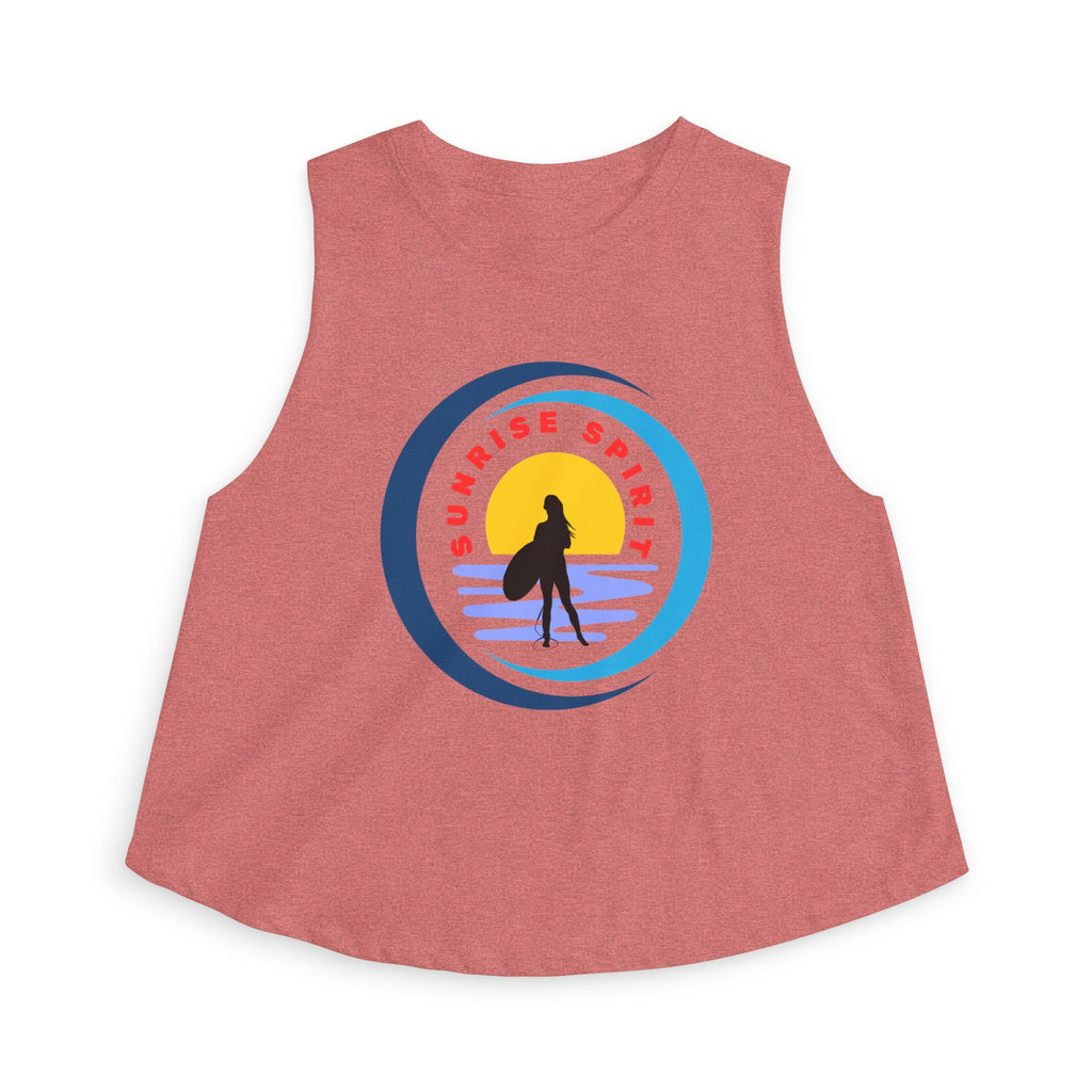Sunrise Spirit Women's Crop Top — Surf  Beach Tank