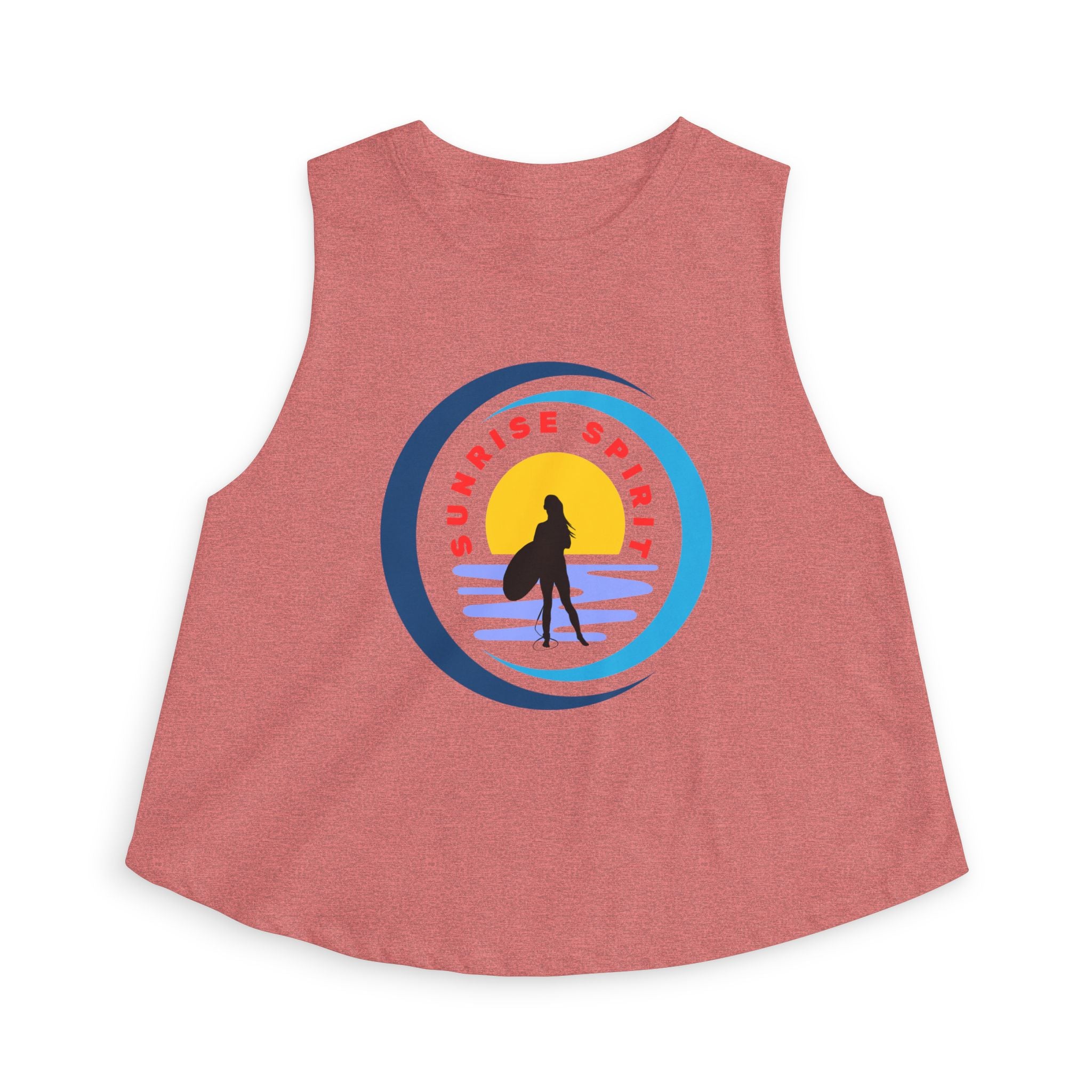 Sunrise Spirit Women's Crop Top — Surf  Beach Tank