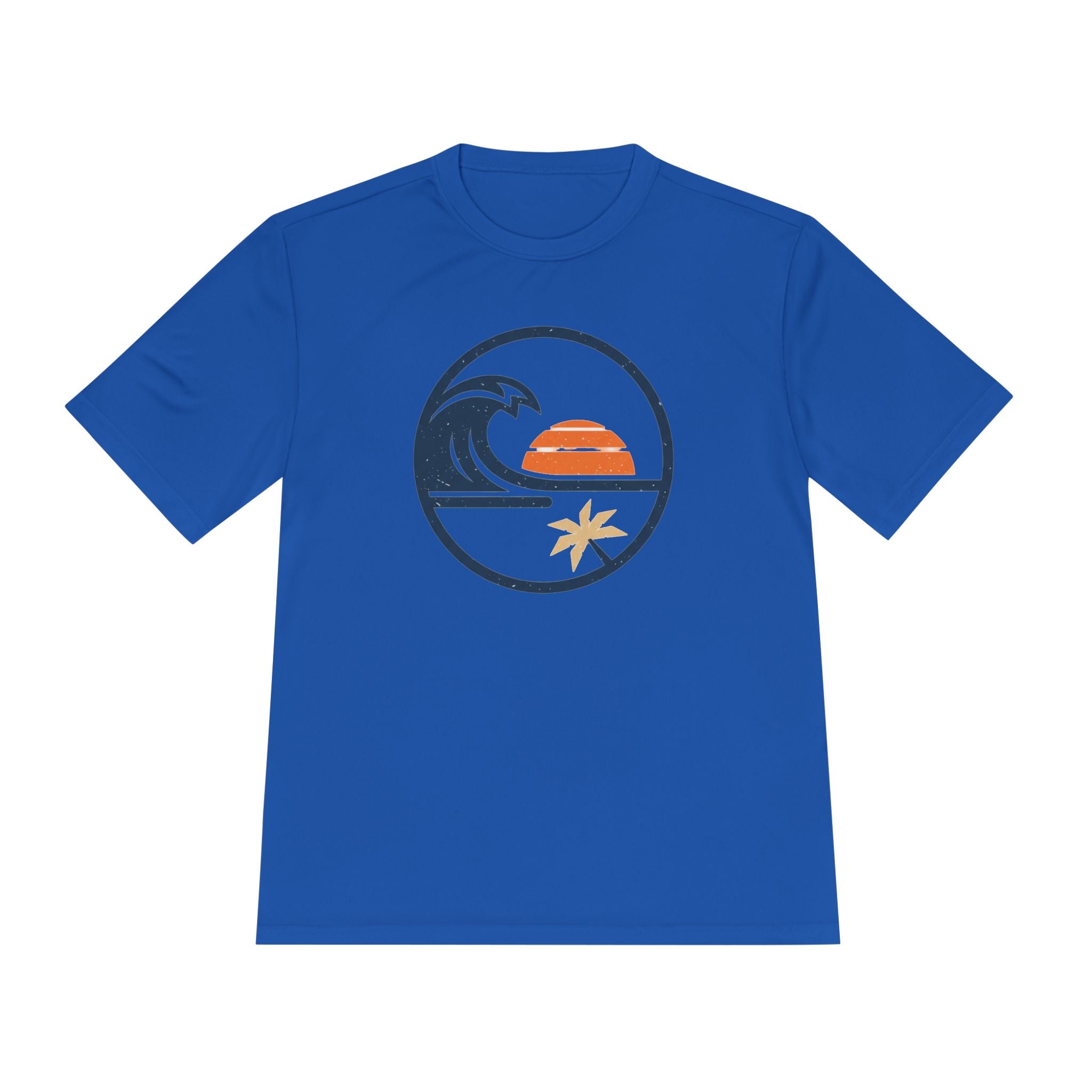 Sunset Wave Tee — Coastal Surf Graphic Moisture‑Wicking Shirt