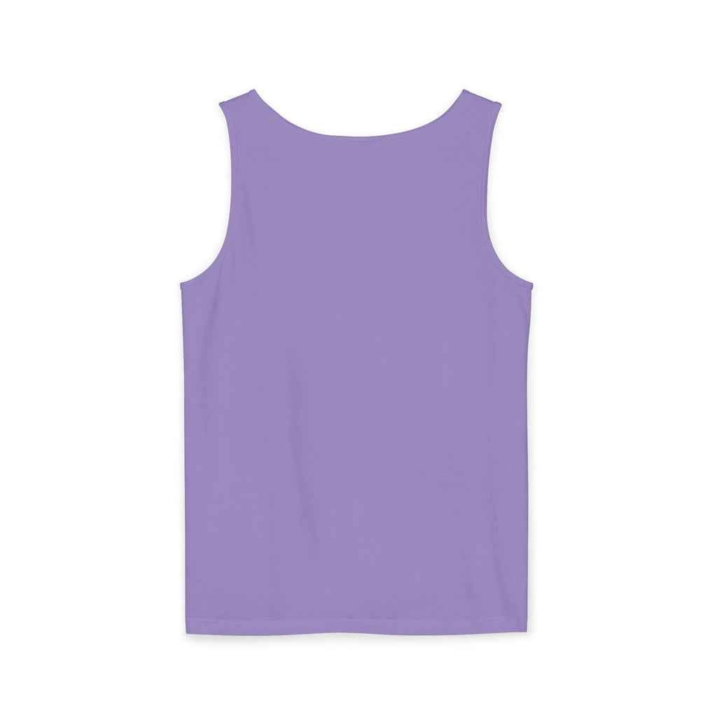 Cherish Pink Heart Tank Top — Floral Watercolor Valentine Tank