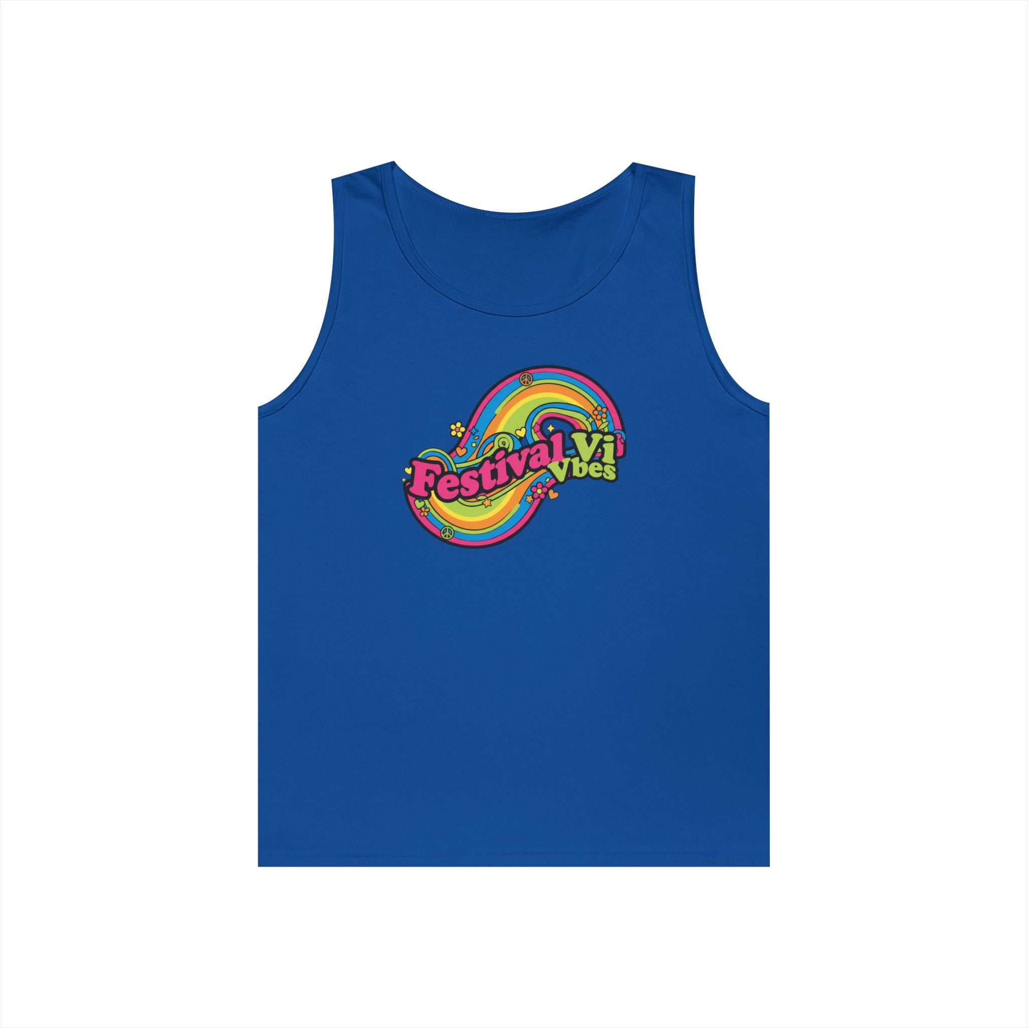 Festival Vibes Tank Top — Retro