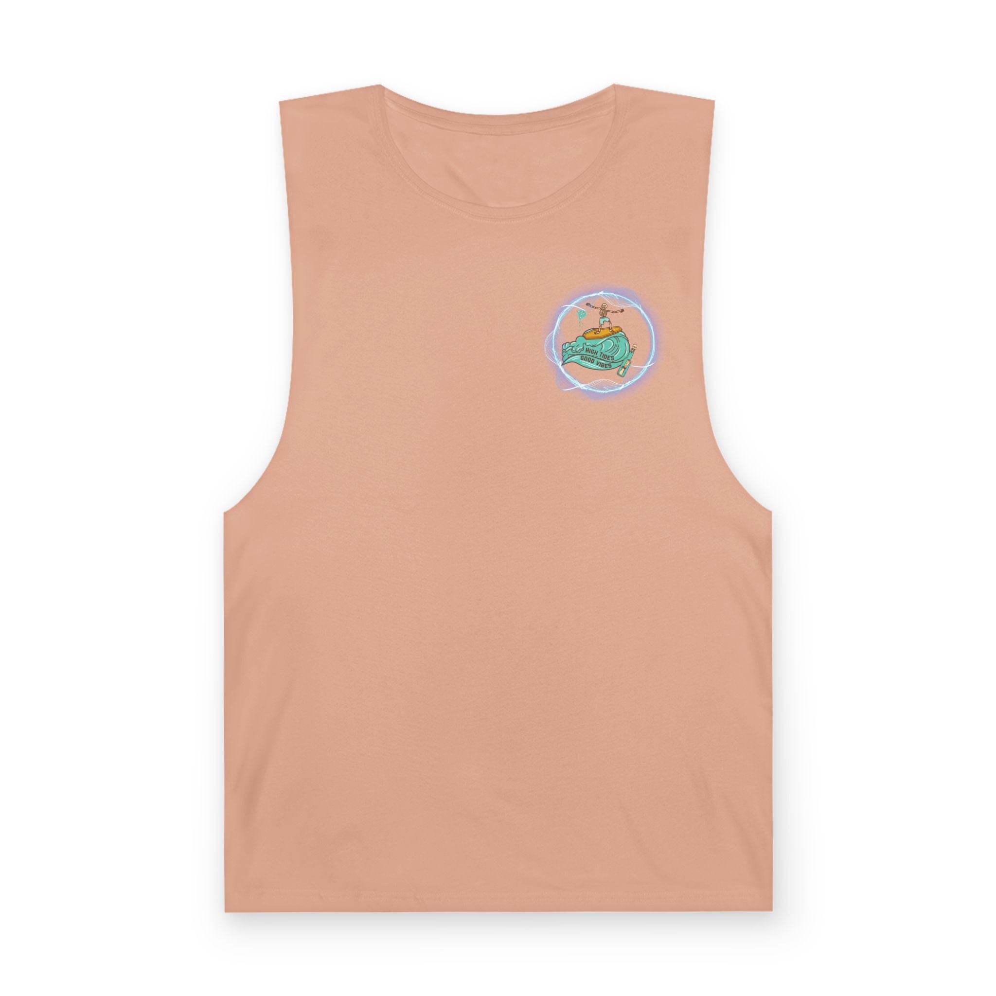 Surf Vibes Tank Top — "Good Vibes Only" Beach Graphic Tank