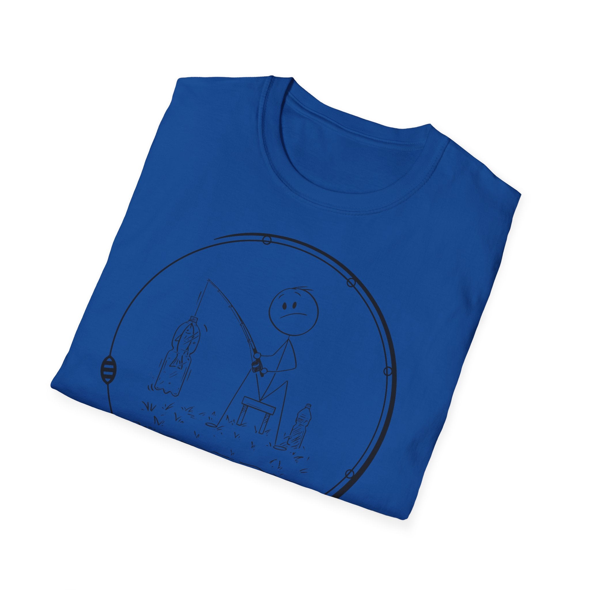 Stick man-Fishing T-Shirt