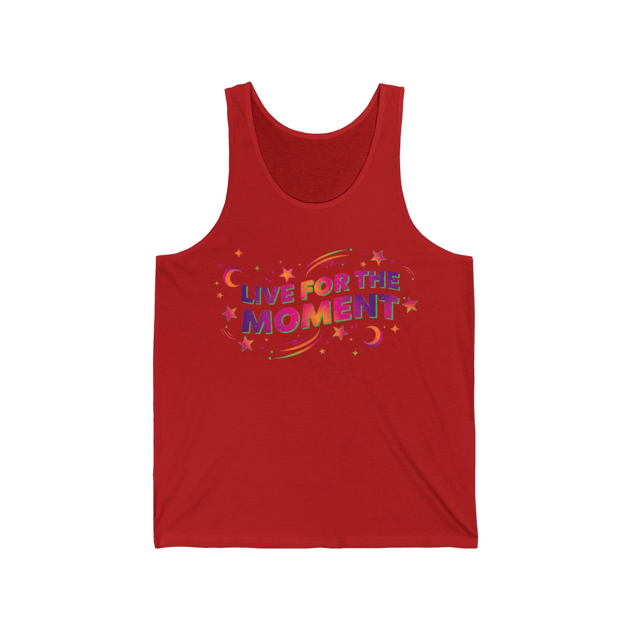 Live For The Moment Tank Top — Retro Summer