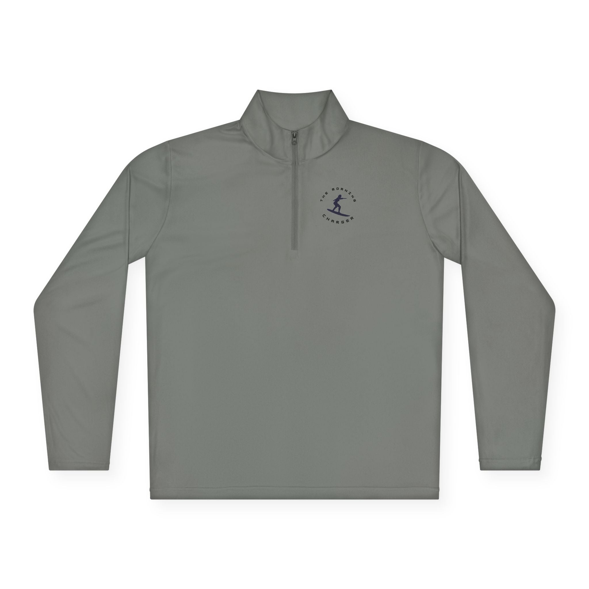 Quarter-Zip Pullover — 'Life's a Beach' Surf Logo