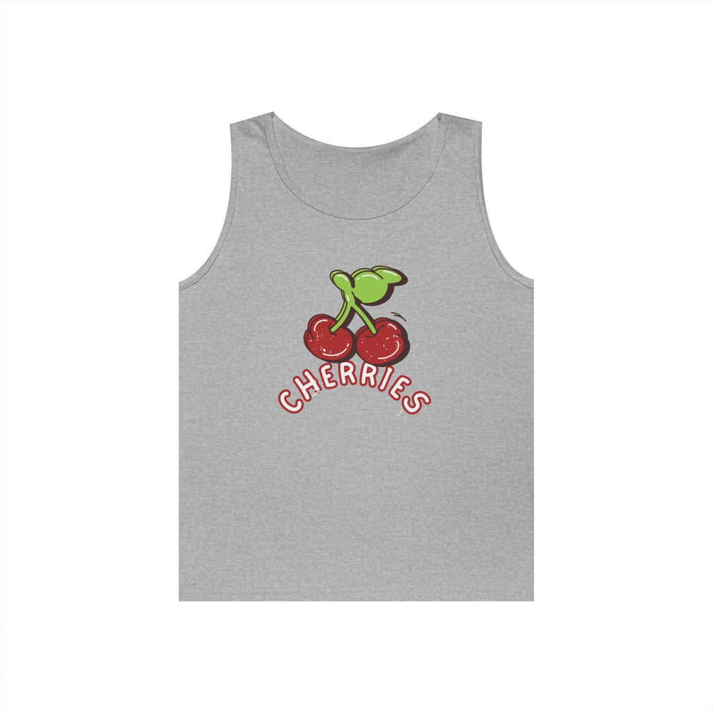 Tank Top — Cute Retro "Cherries" Fruit Design
