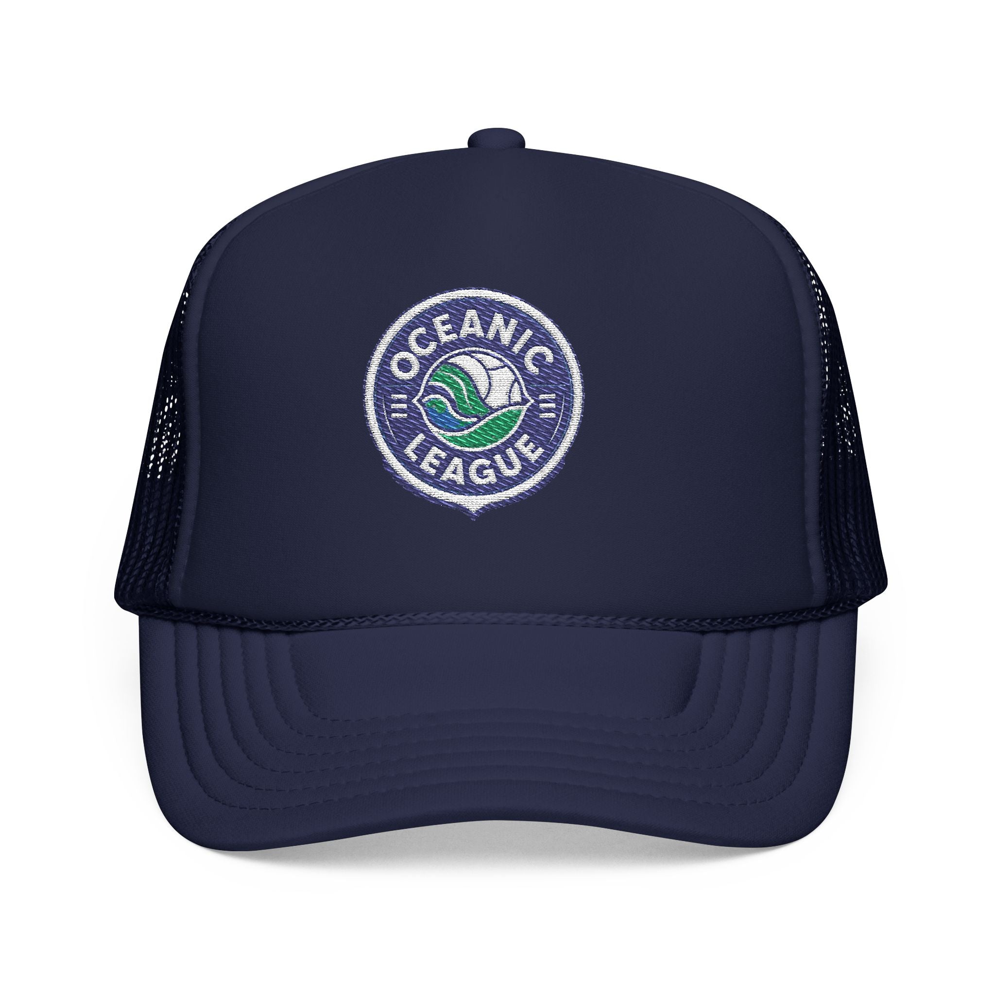 Oceanic League  Hat – Vintage Patch Foam Cap