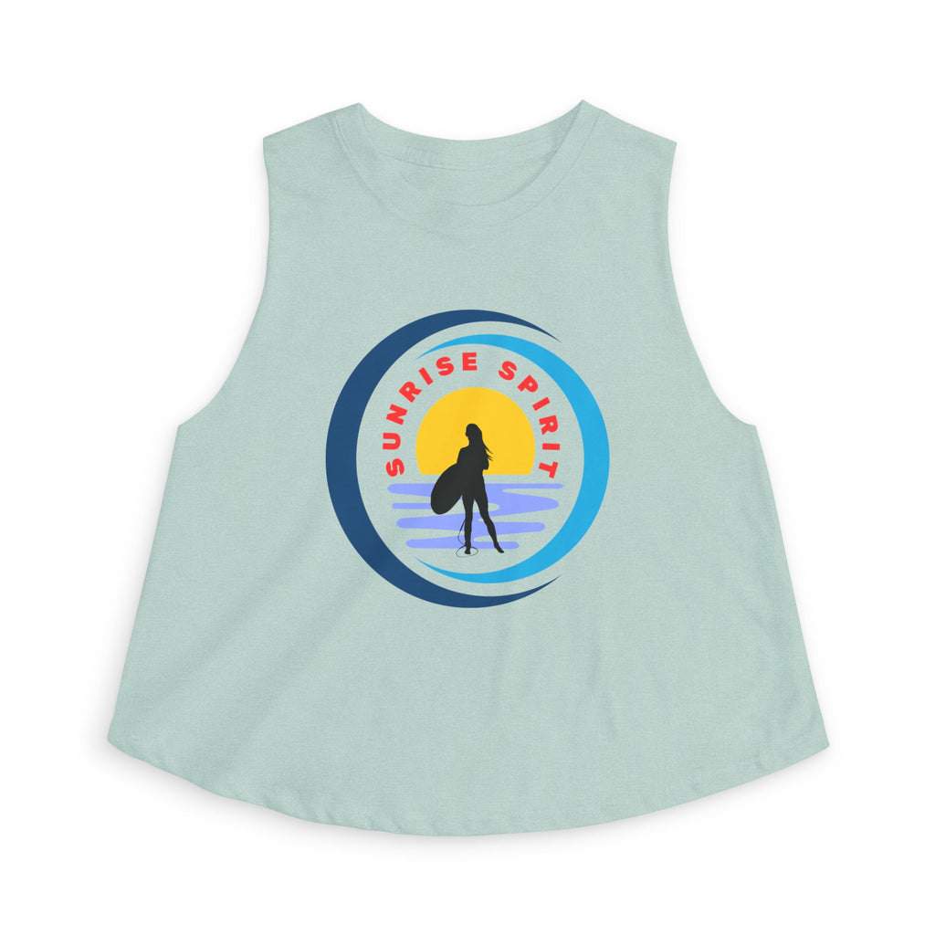 Sunrise Spirit Women's Crop Top — Surf  Beach Tank