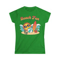 Beach Fun Women's Tee — Cute Sun Surfboard  Summer Shirt