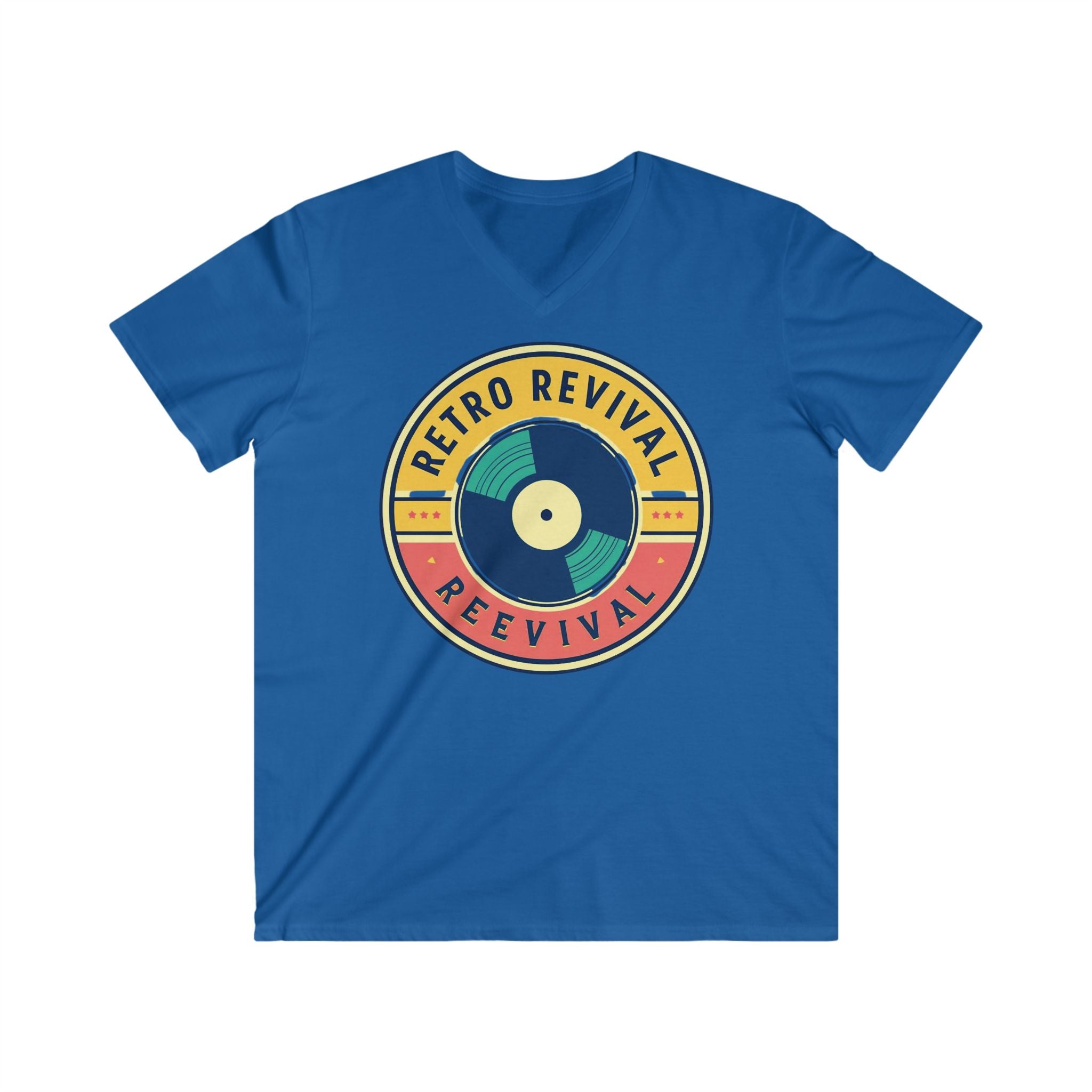 Retro Revival Record Tee — Vintage Vinyl Music T-Shirt