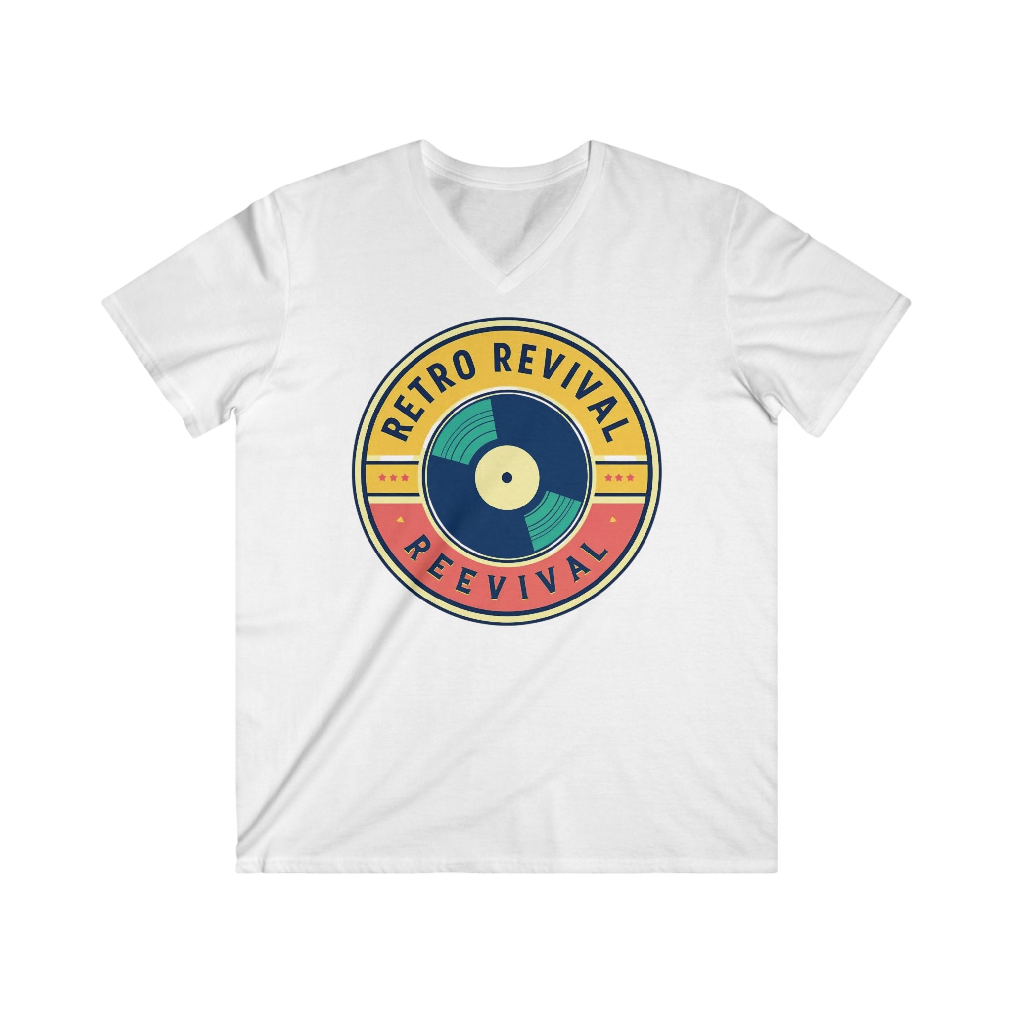Retro Revival Record Tee — Vintage Vinyl Music T-Shirt
