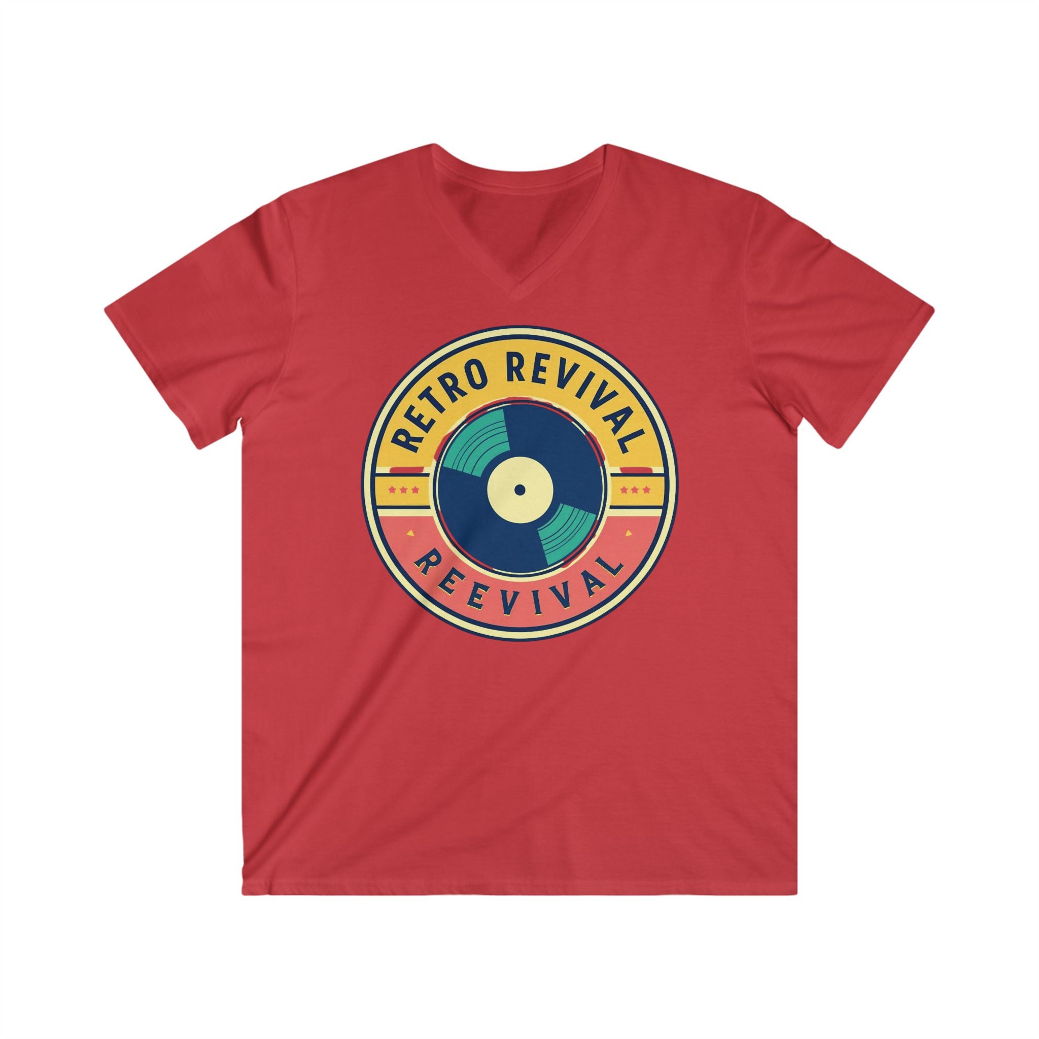 Retro Revival Record Tee — Vintage Vinyl Music T-Shirt