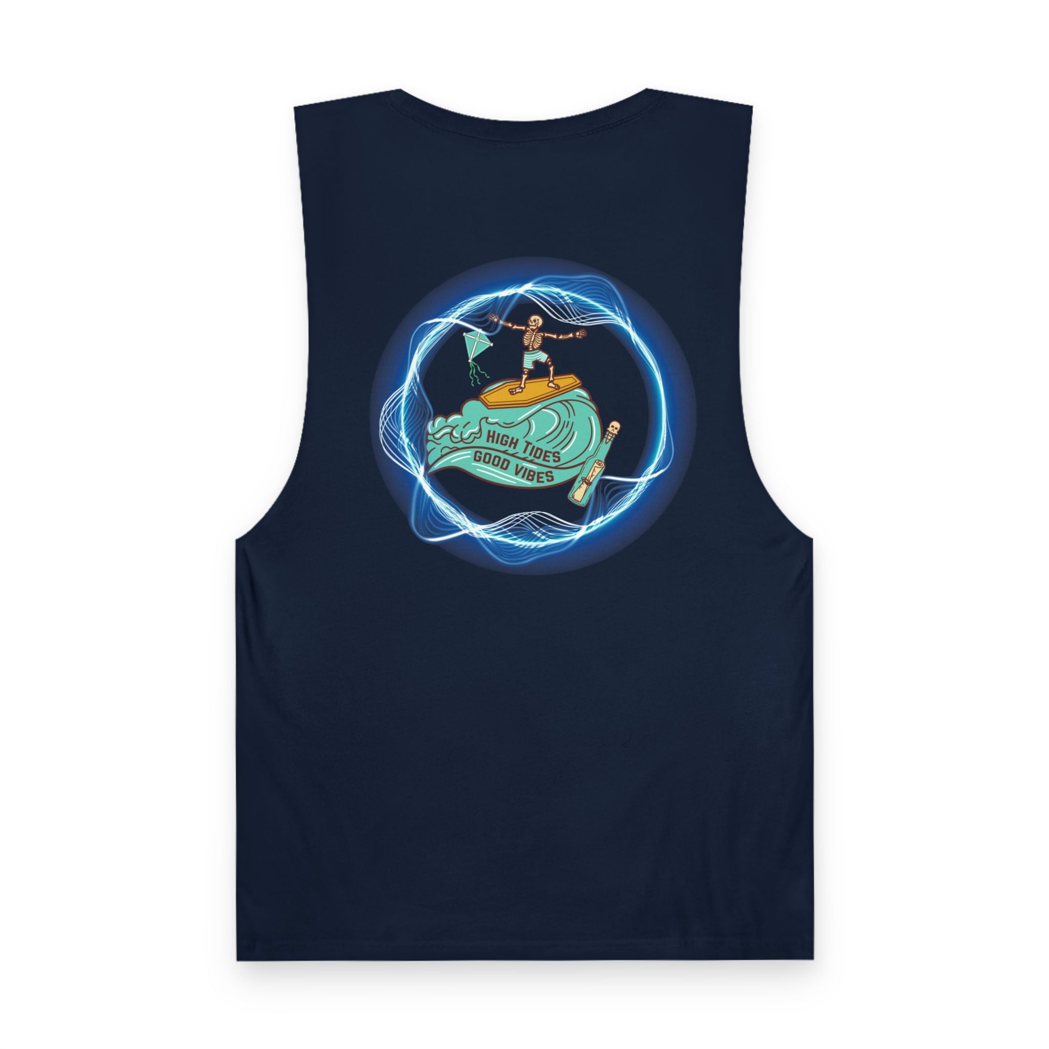 Surf Vibes Tank Top — "Good Vibes Only" Beach Graphic Tank