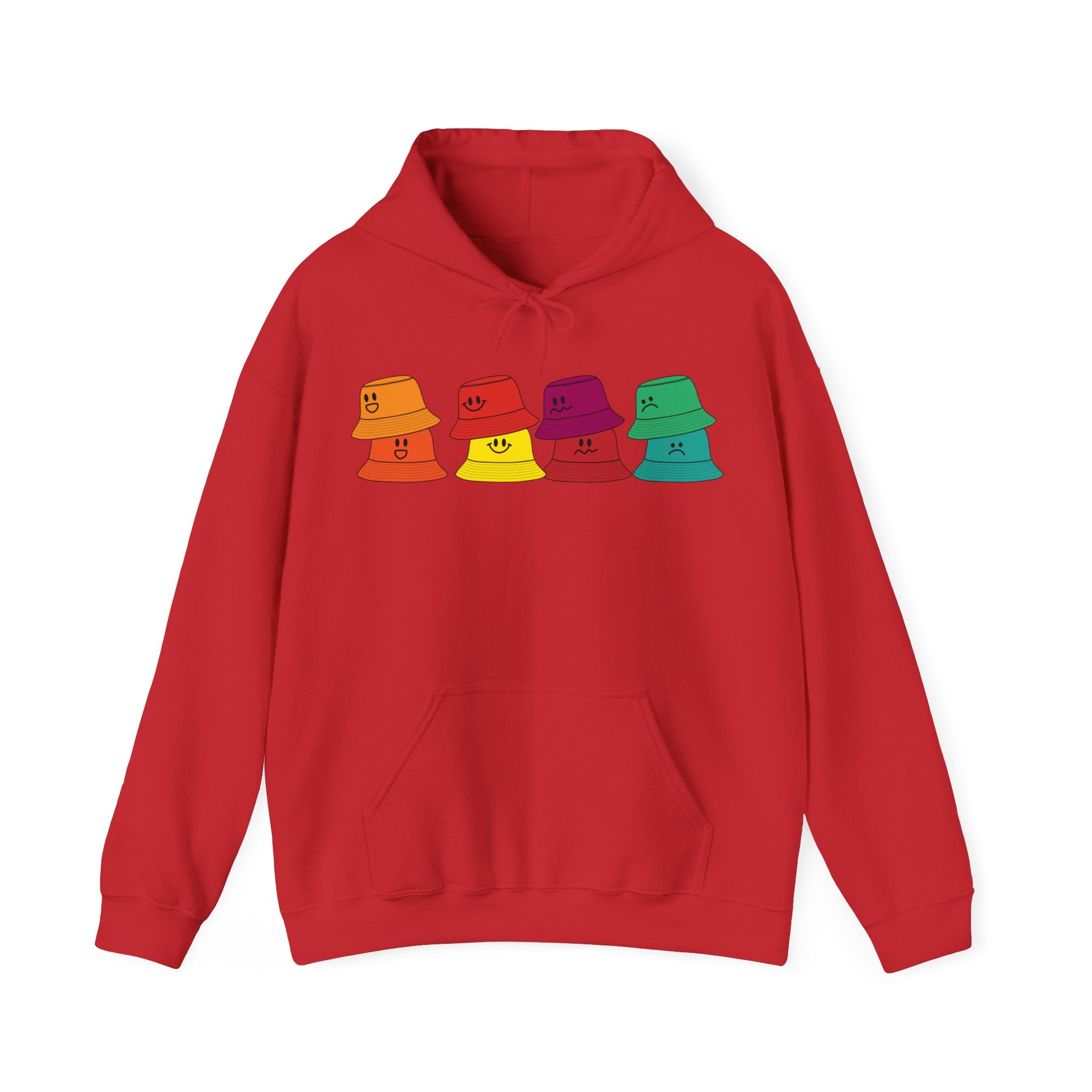 Bucket Hat Rainbow Hoodie