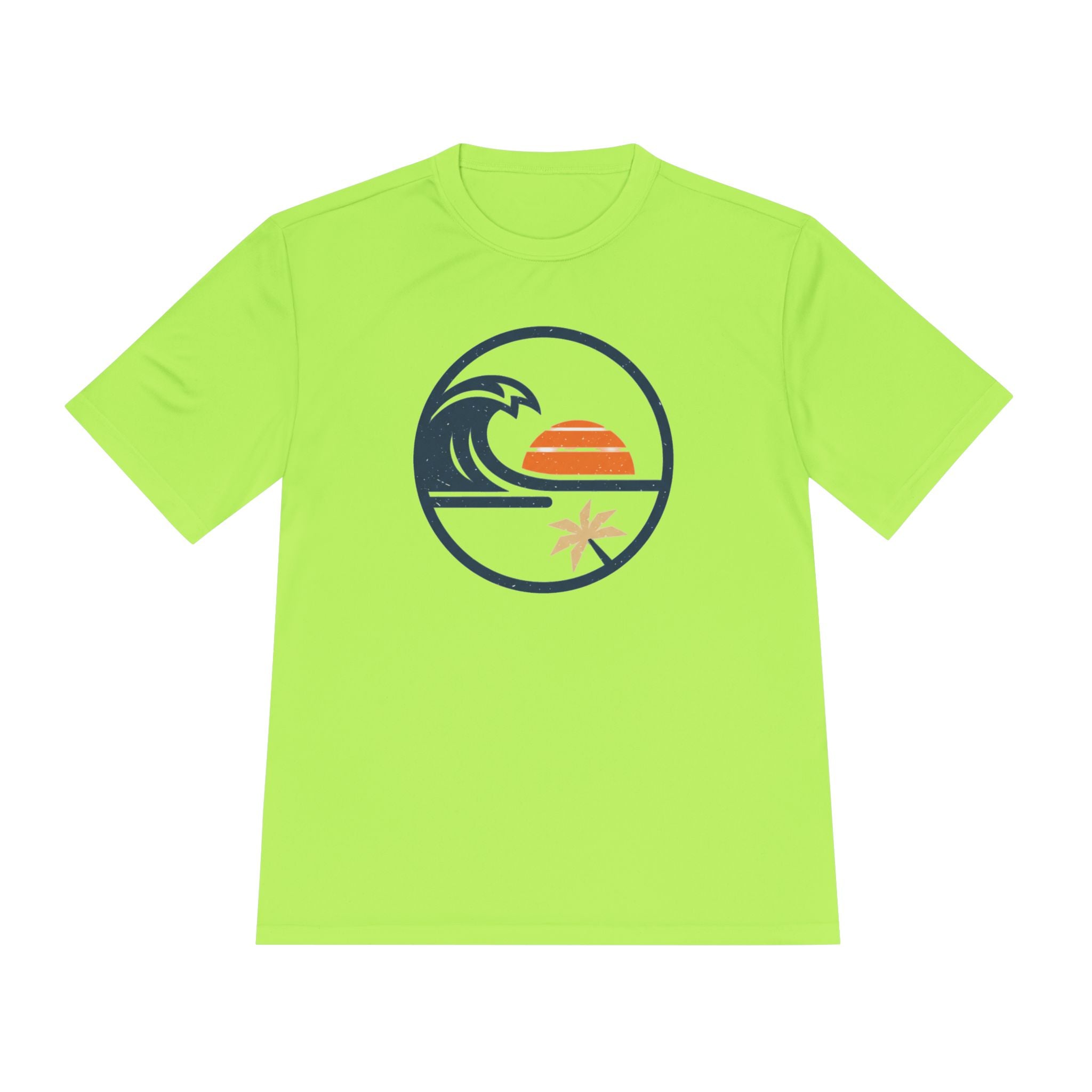 Sunset Wave Tee — Coastal Surf Graphic Moisture‑Wicking Shirt