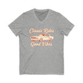 Classic Rides Good Vibes V-Neck Tee
