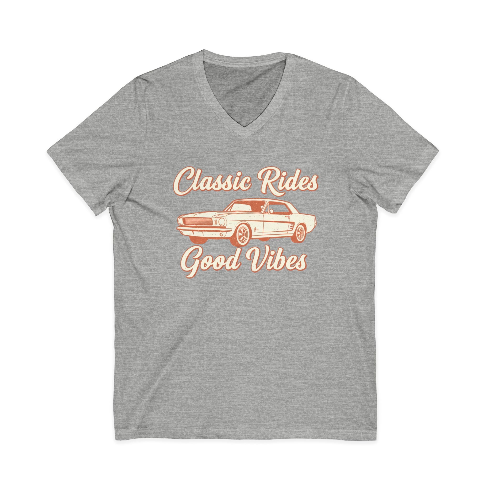 Classic Rides Good Vibes V-Neck Tee
