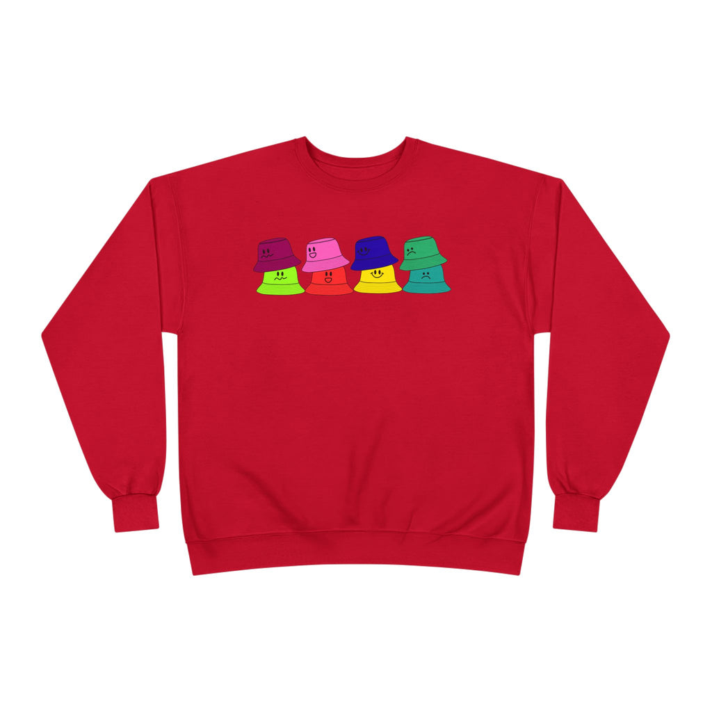 Bucket Hat Crewneck Sweatshirt