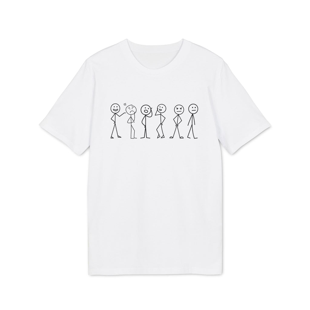 Stick Figure  Talking- T‑Shirt
