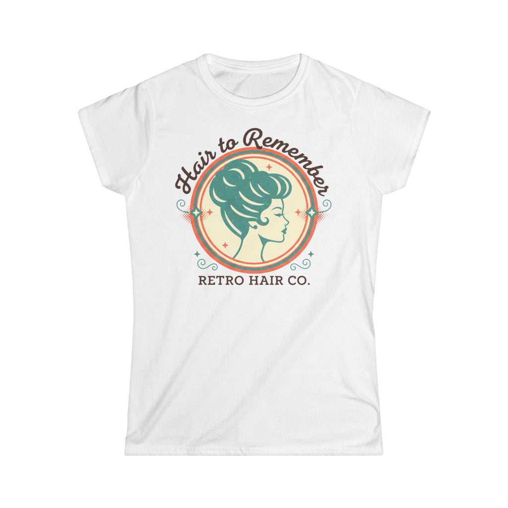 Hair to Remember Retro Hair Co. Tee — Vintage Salon Women's T-Shirt