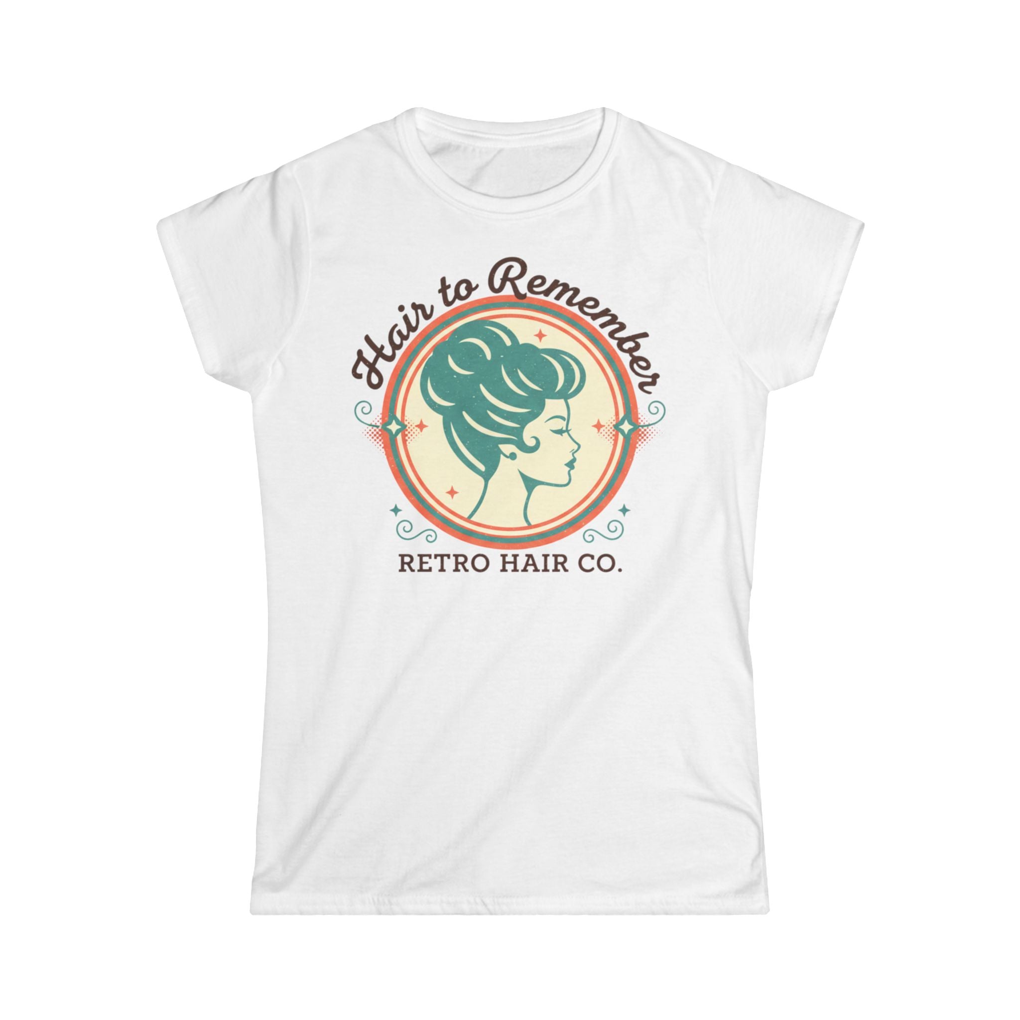 Hair to Remember Retro Hair Co. Tee — Vintage Salon Women's T-Shirt