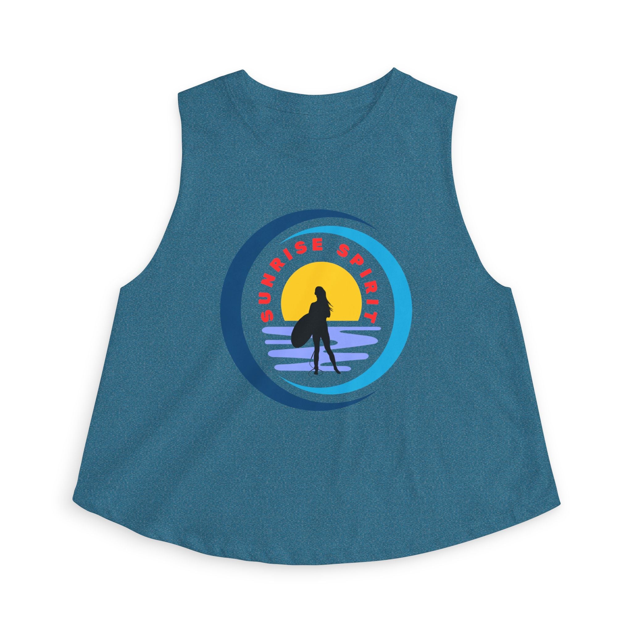 Sunrise Spirit Women's Crop Top — Surf  Beach Tank