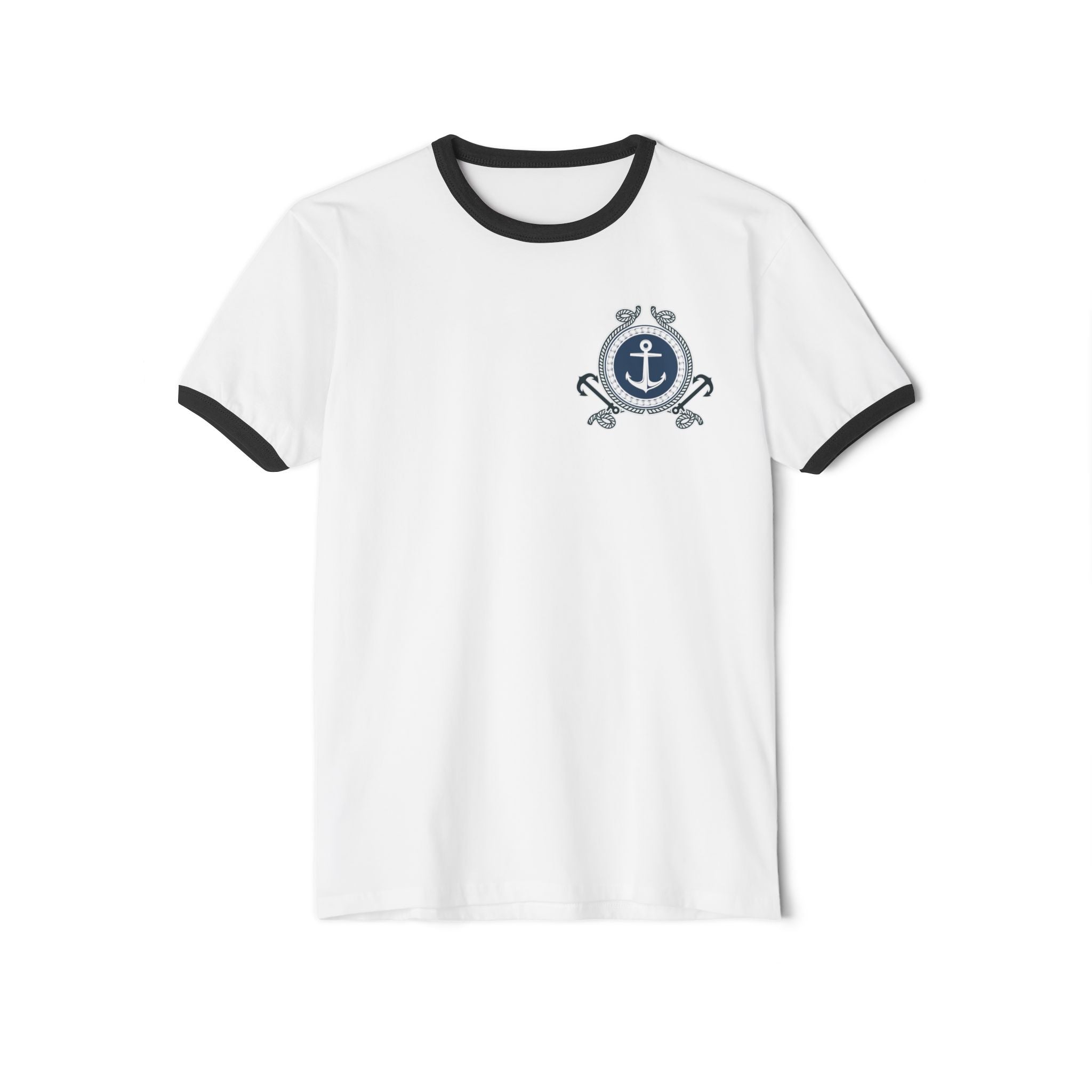 Nautical Anchor Ringer Tee