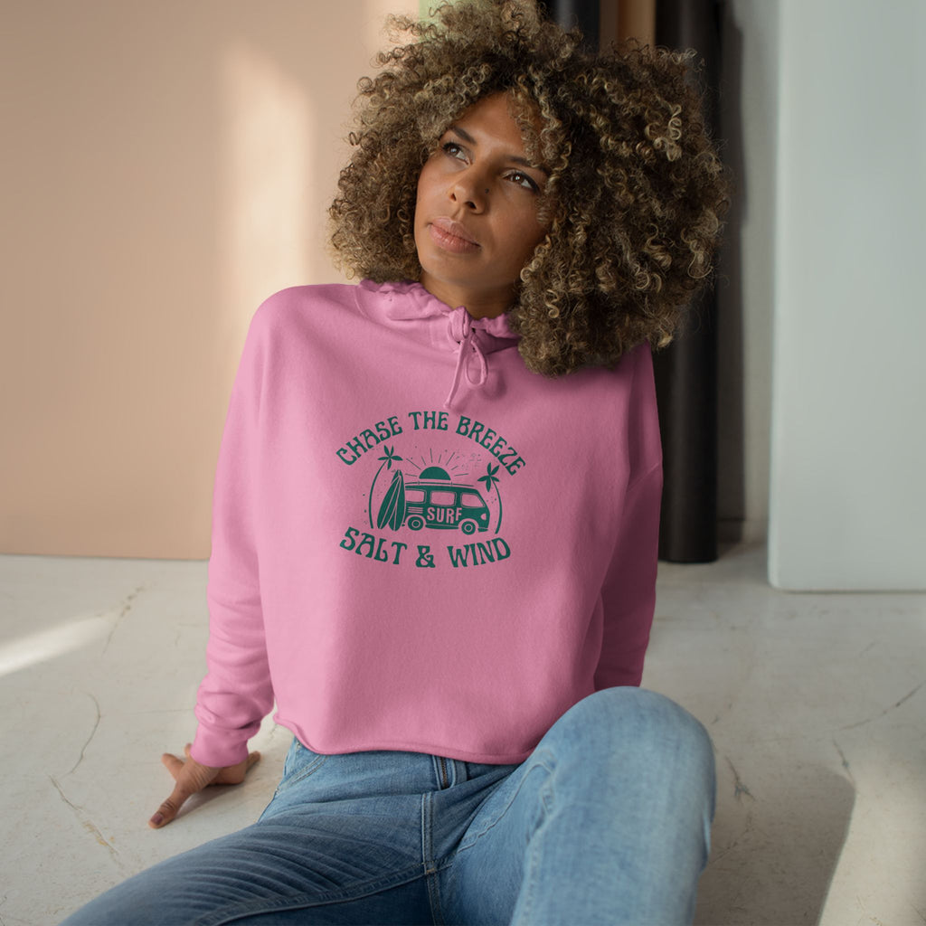 Unisex -Chase the Breeze - Crop Hoodie